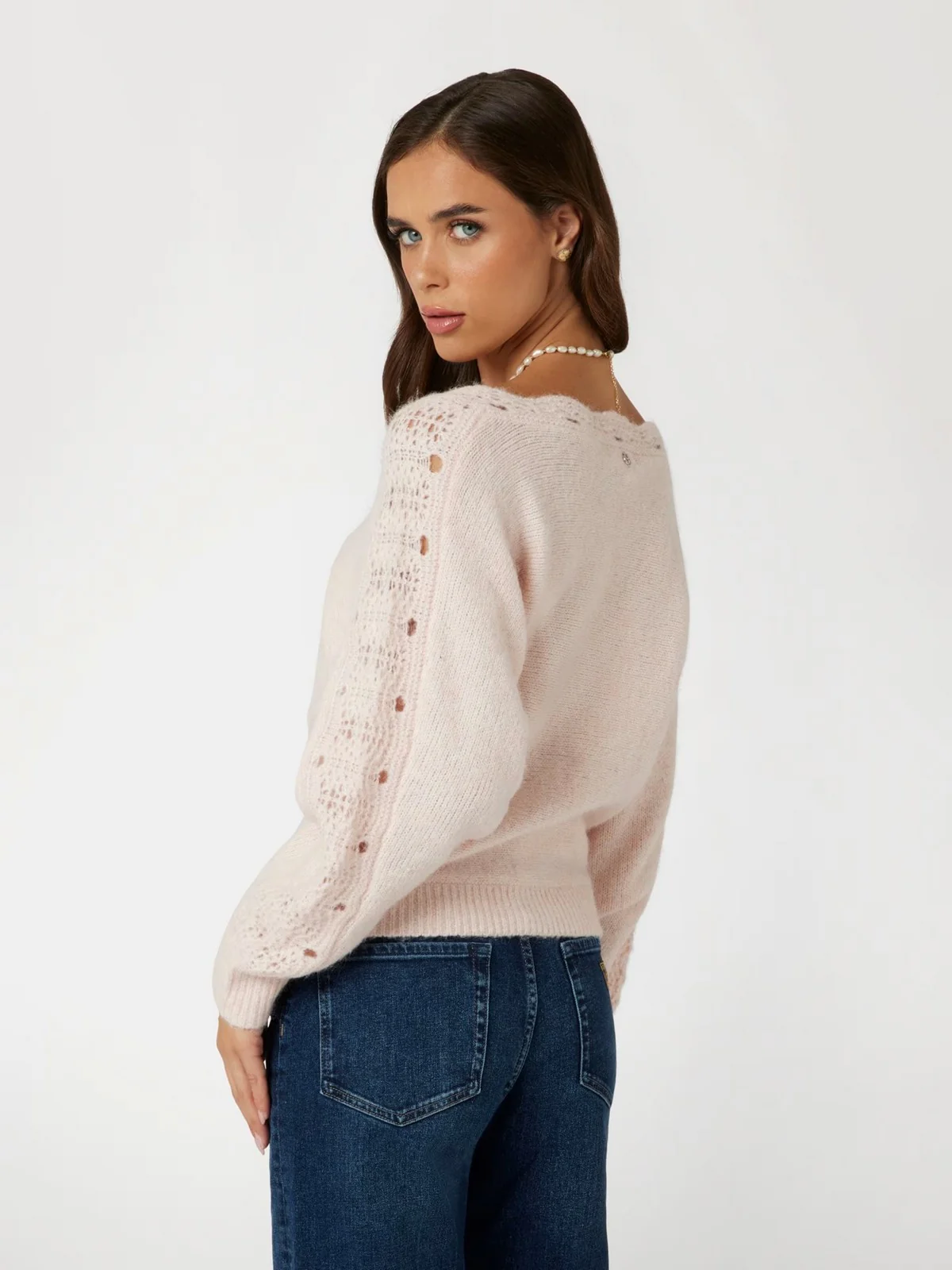 GUESS Maglione Donna LS BN MALORIE DOLMAN SWTR W4BR0M Z3LG0 A60W Rosa - Image 4