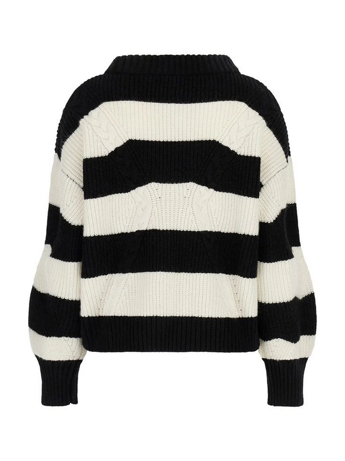 GUESS Maglione Donna SERENA LS CN SWTR W4BR41 Z3HW0 S00I Nero - Image 2