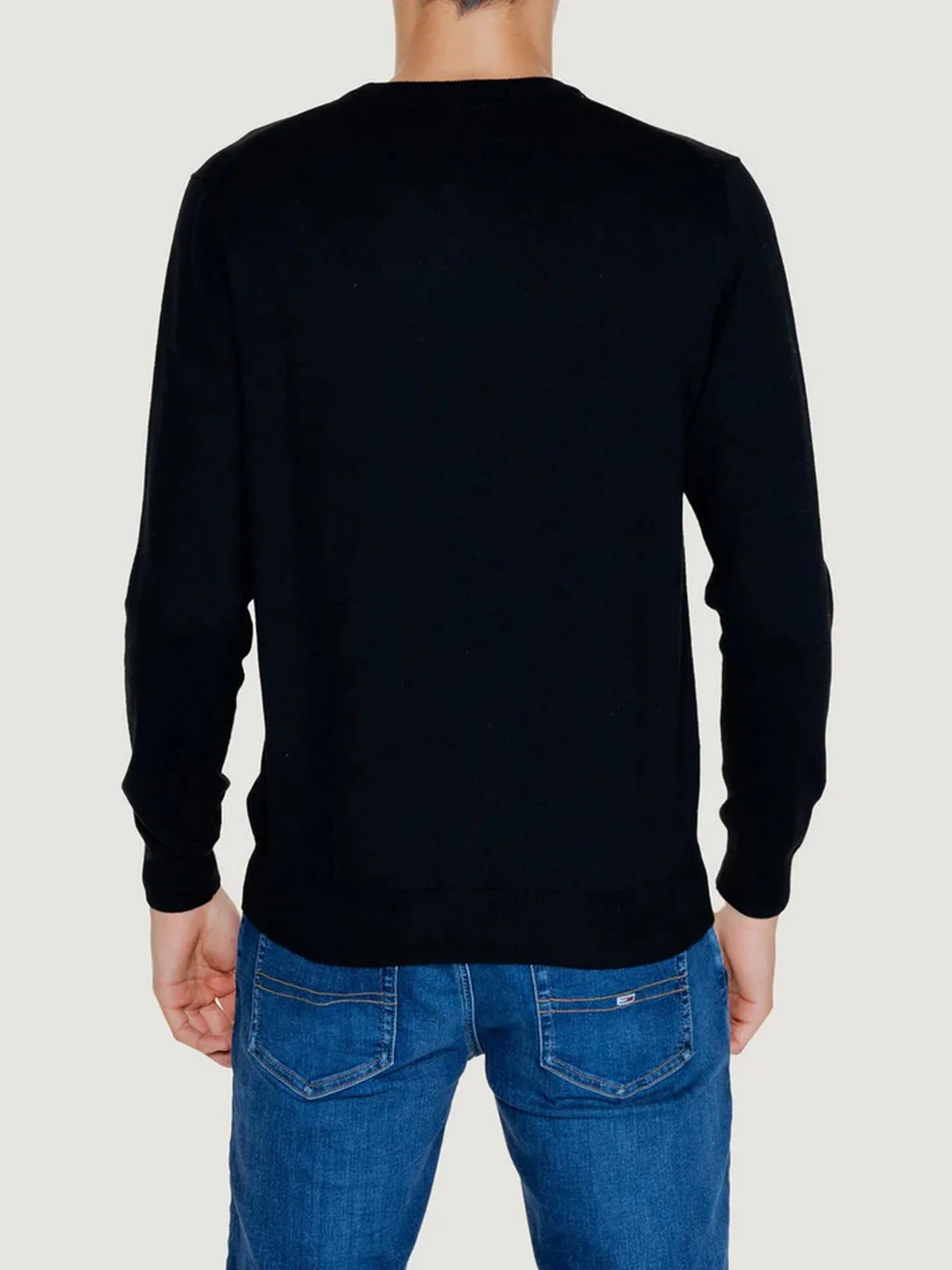 GUESS Maglione Uomo Daniel Cn Ls Basic S M4YR01 Z3052 JBLK Nero - Image 4