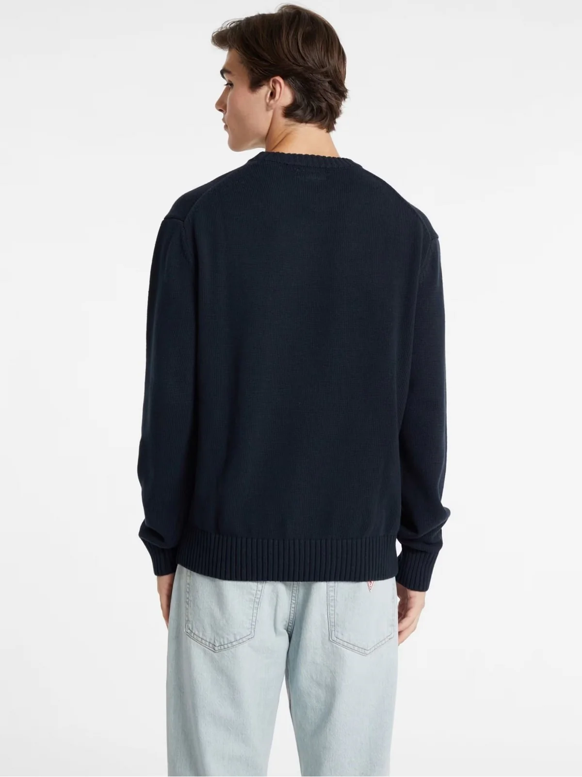 GUESS Maglione Uomo Gj Ls Cn Guess J Emb M4BR31 Z3HM1 A71W DARING OCEAN - Image 4