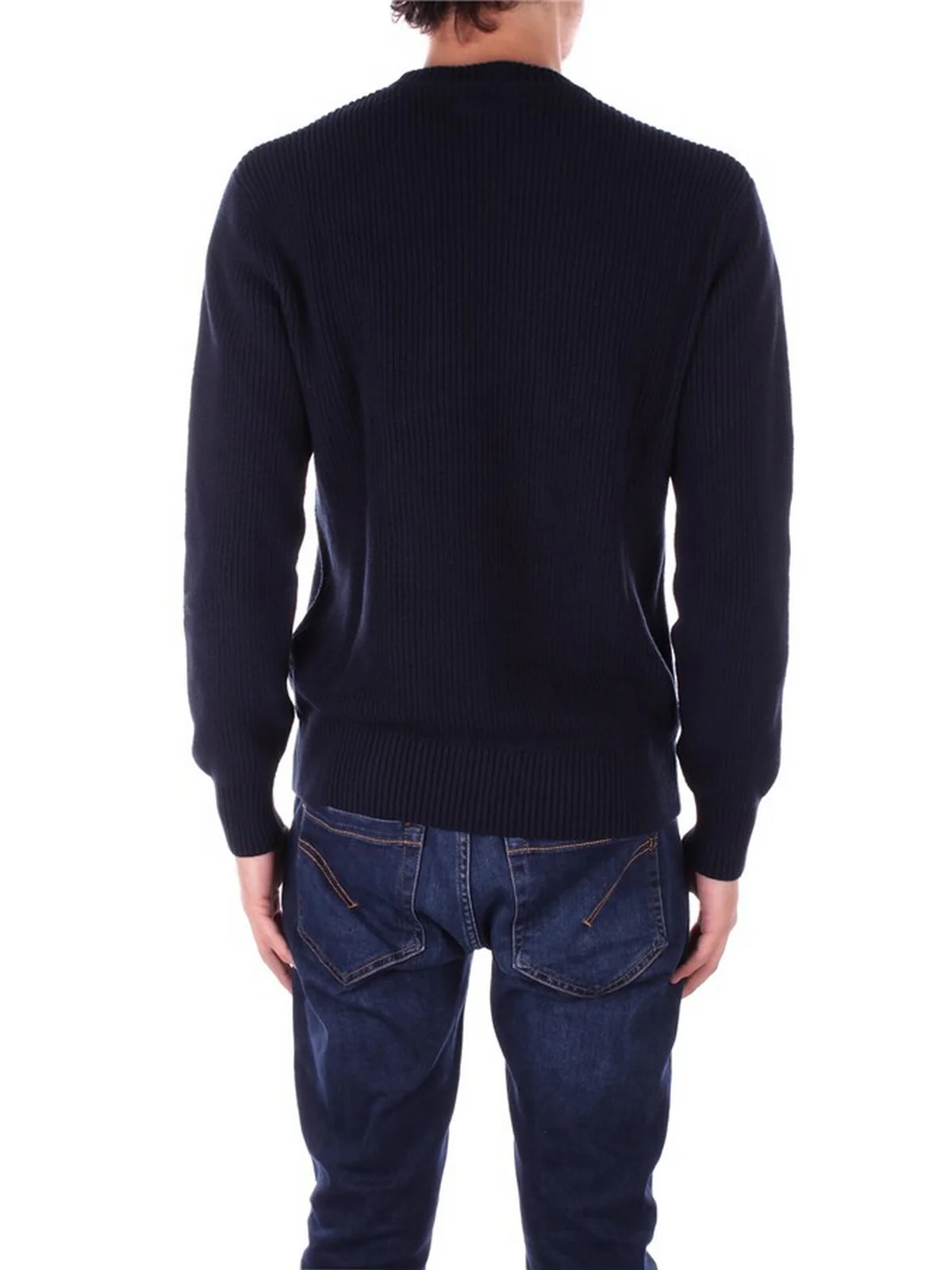 GUESS Maglione Uomo Gj Ls Cn Mini Triang M4BR30 Z3HM1 A71W DARING OCEAN - Image 5