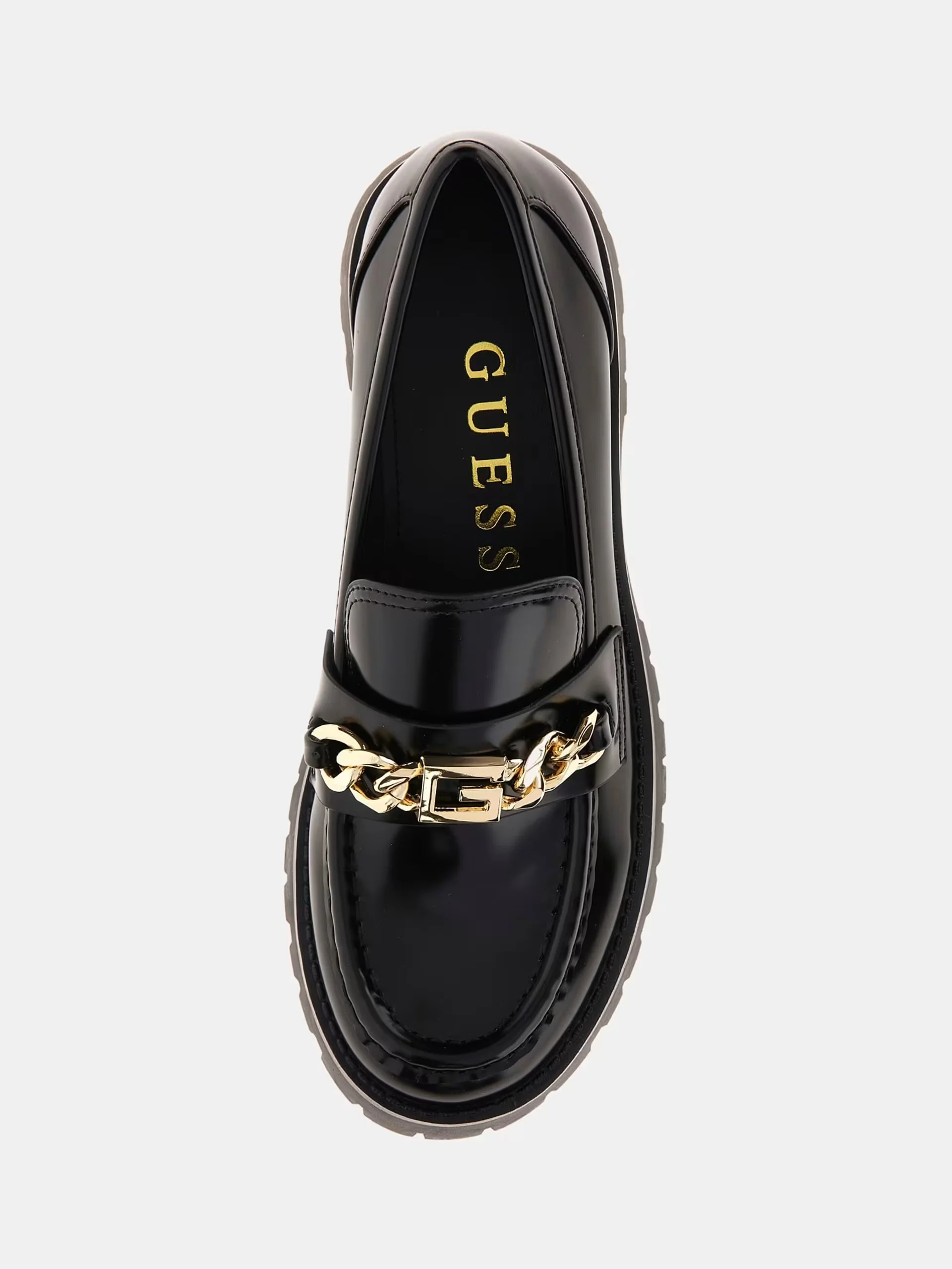 GUESS Mocassino Donna ALMOSTY FLTALM ELE14 BLACK BLACK - Image 4