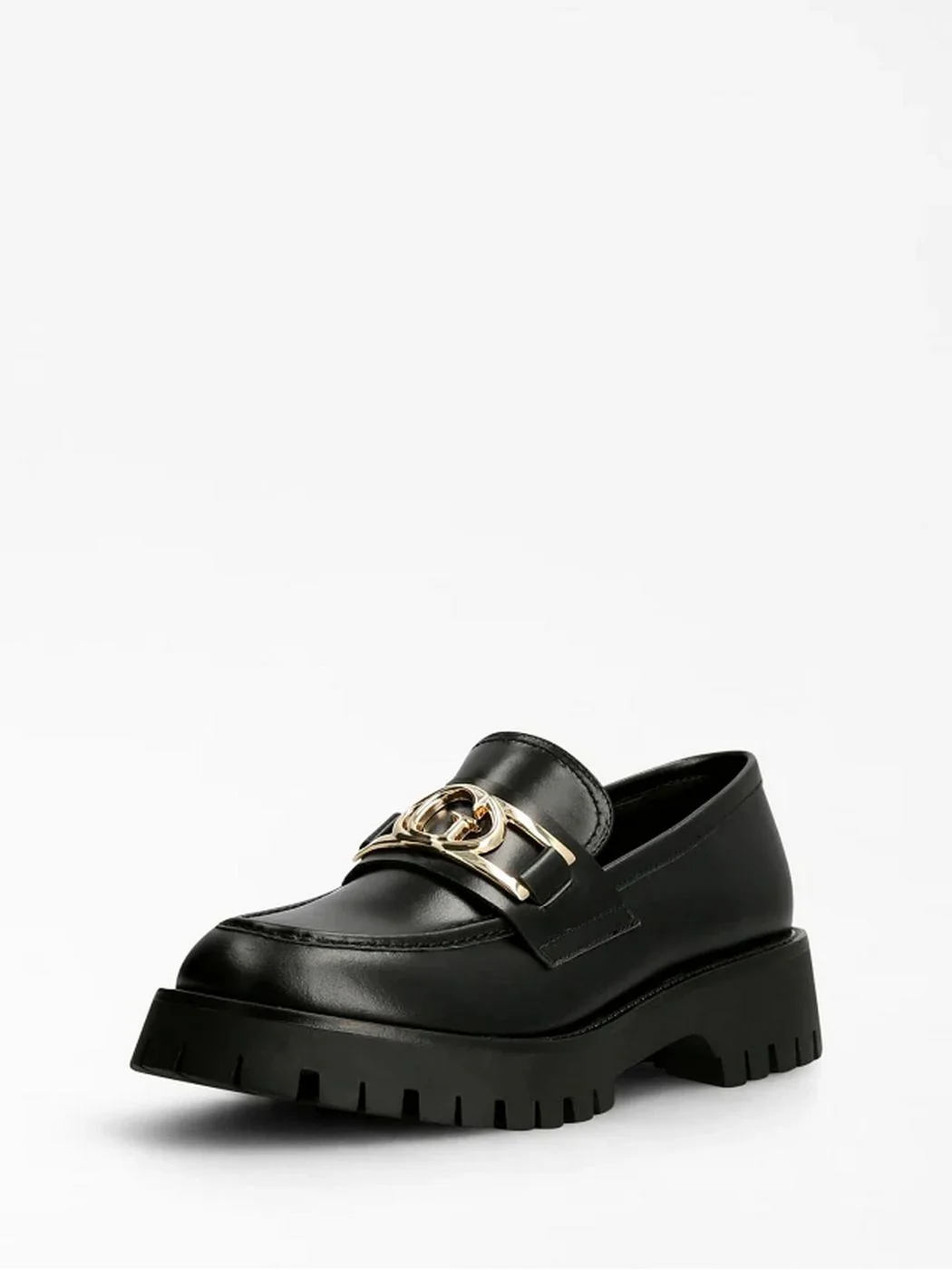 GUESS Mocassino Donna Ilary FL7ILR LEA14 BLA Nero - Image 2