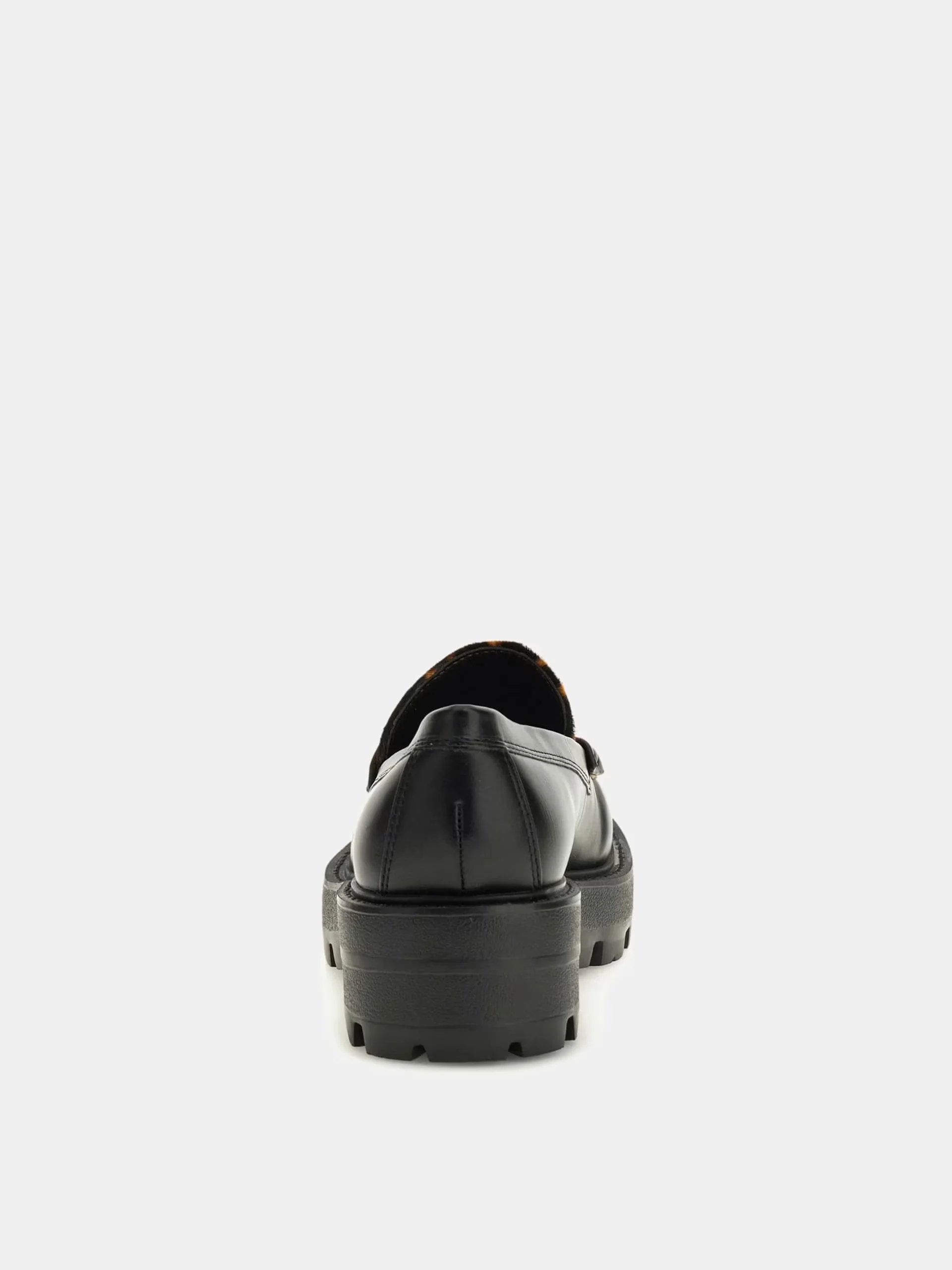 GUESS Mocassino Donna YANIKA2 FLTYK2 LEP14 BLKTA BLACK TAN - Image 3