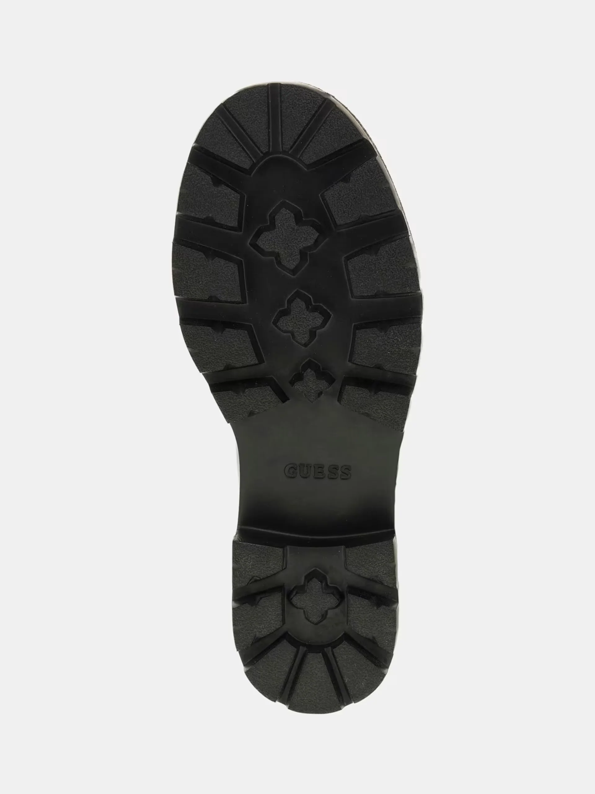 GUESS Mocassino Donna YANIKA2 FLTYK2 LEP14 BLKTA BLACK TAN - Image 5