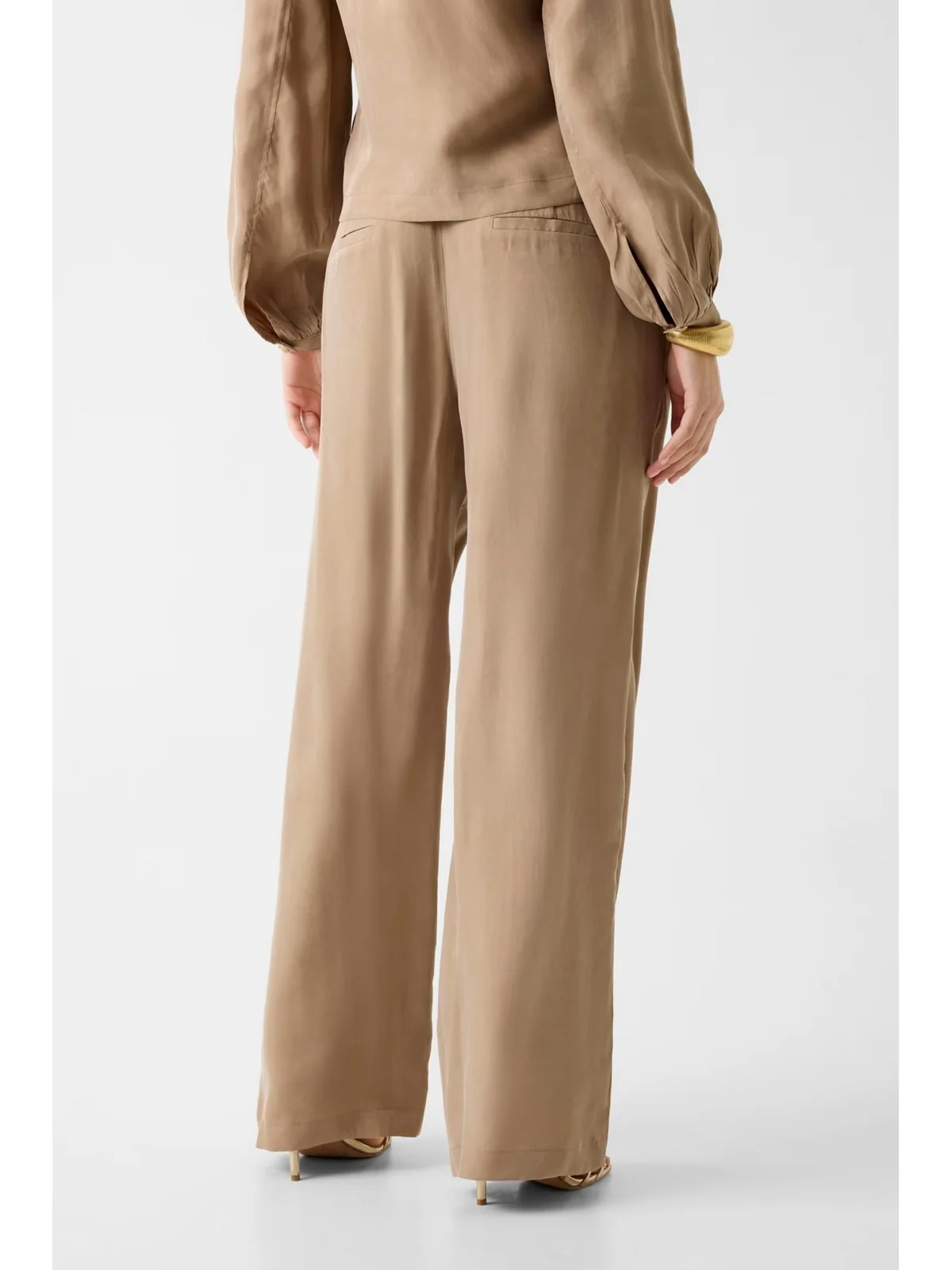 GUESS Pantalone Donna DALIA FLUID JOGGER PANT W6GB07 W1781 G1DQ WET SAND - Image 4