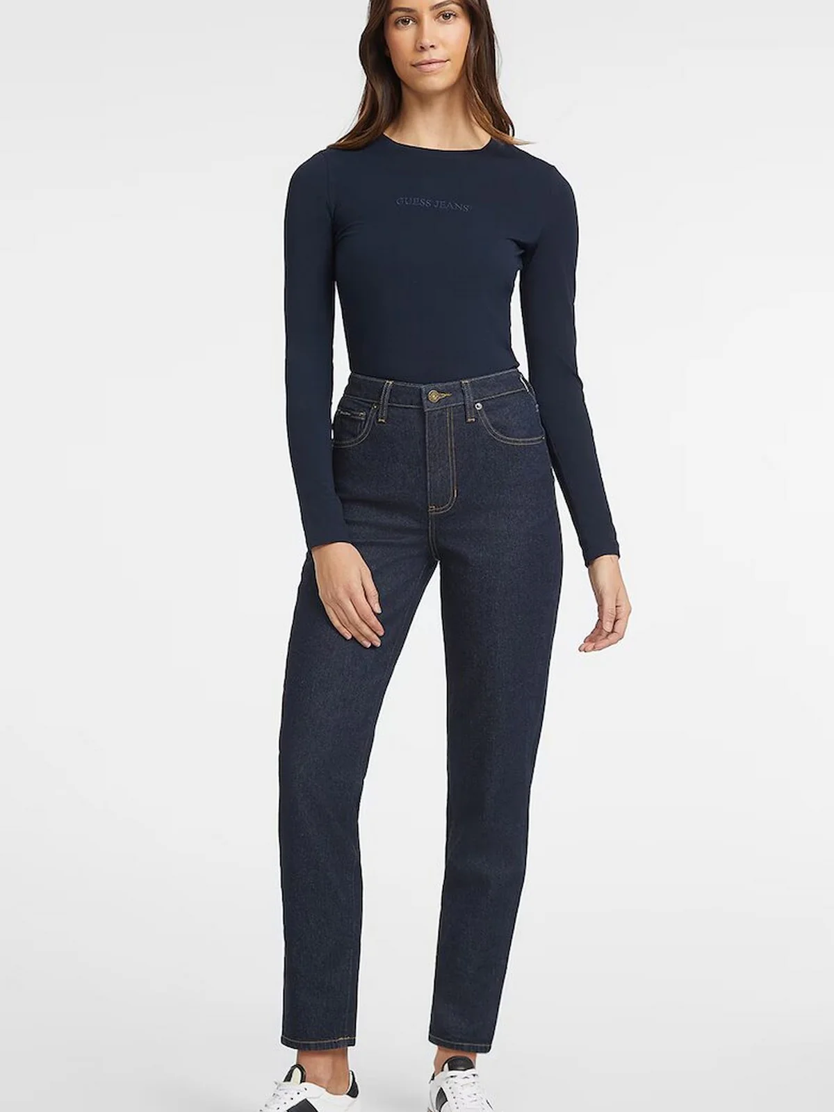 GUESS Pantalone Donna GJ G06 MOM W4YA0D D5CC1 D4IR Blu - Image 2