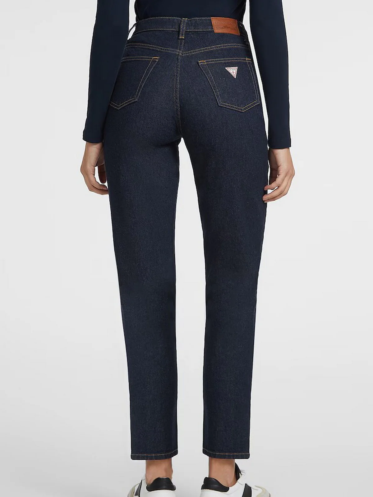 GUESS Pantalone Donna GJ G06 MOM W4YA0D D5CC1 D4IR Blu - Image 3