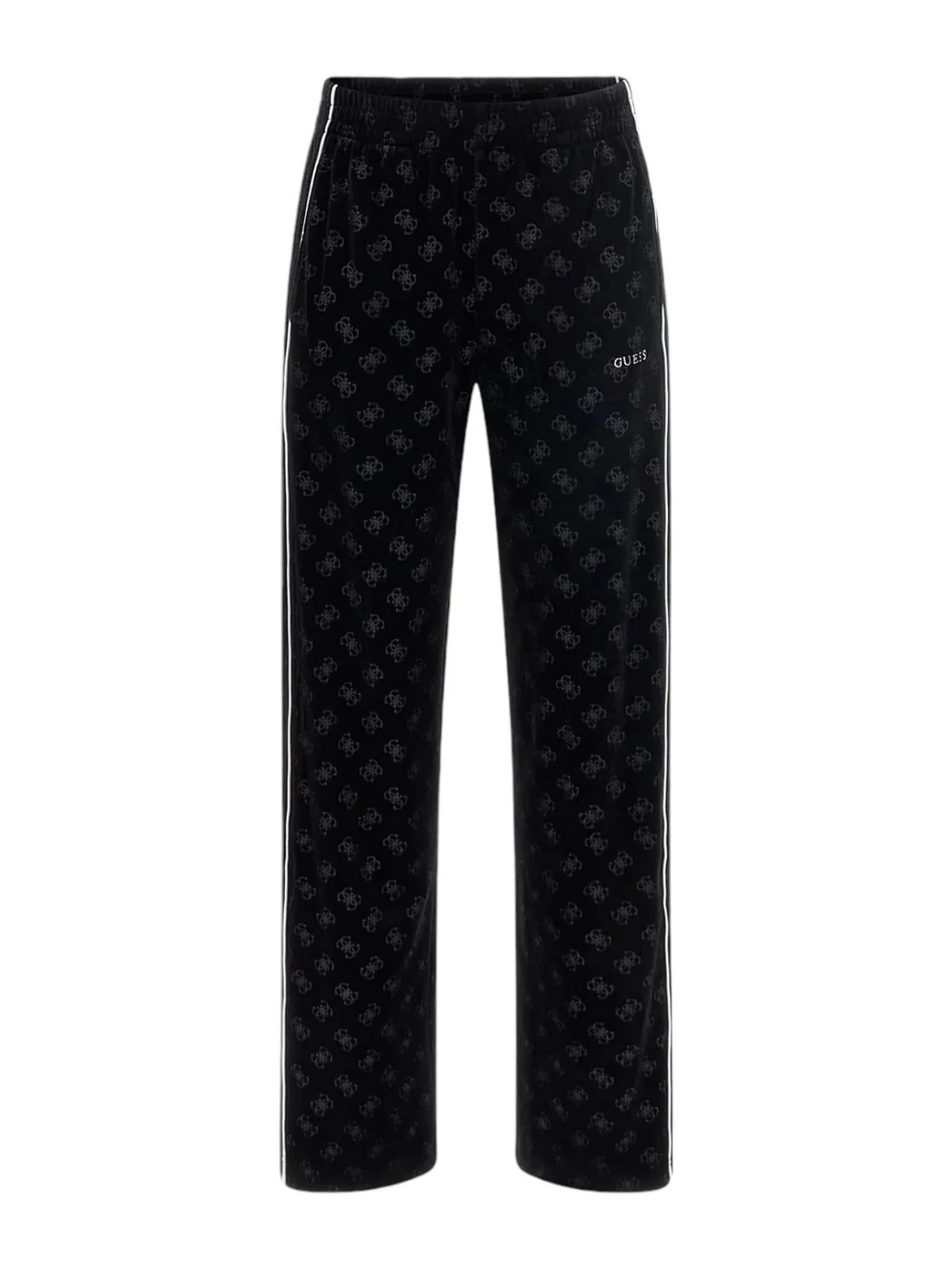 GUESS Pantalone Donna KRISSY STRAIGHT LONG PANTS V4BB05 KCHS2 P9YP Nero