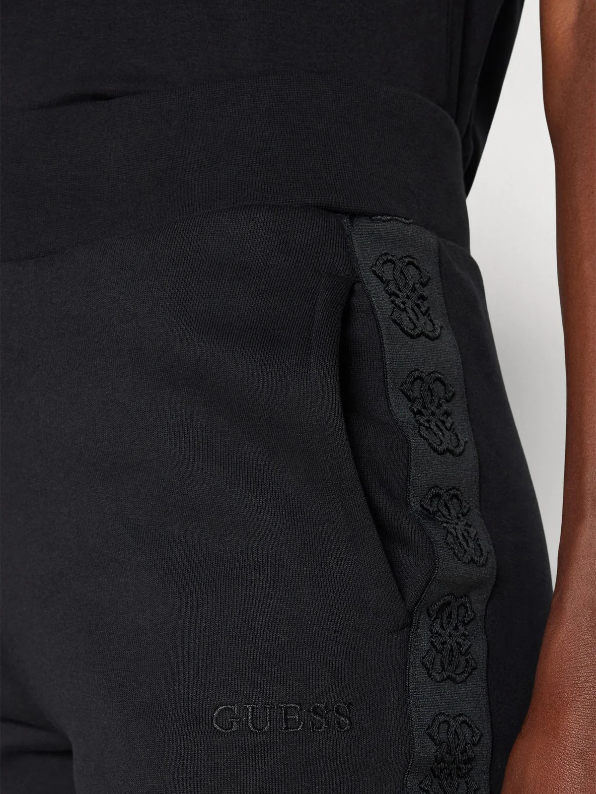 GUESS Pantalone Donna STACIE JOGGER V4BB00 KC5O0 JBLK Nero - Image 5