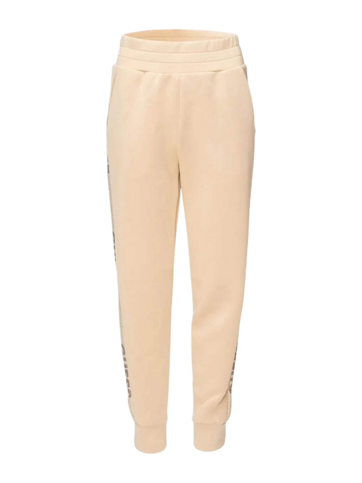 GUESS Pantalone Donna STUDS LOGO SWEATPANTS W4YB40 KBYE2 G1L7 Marrone