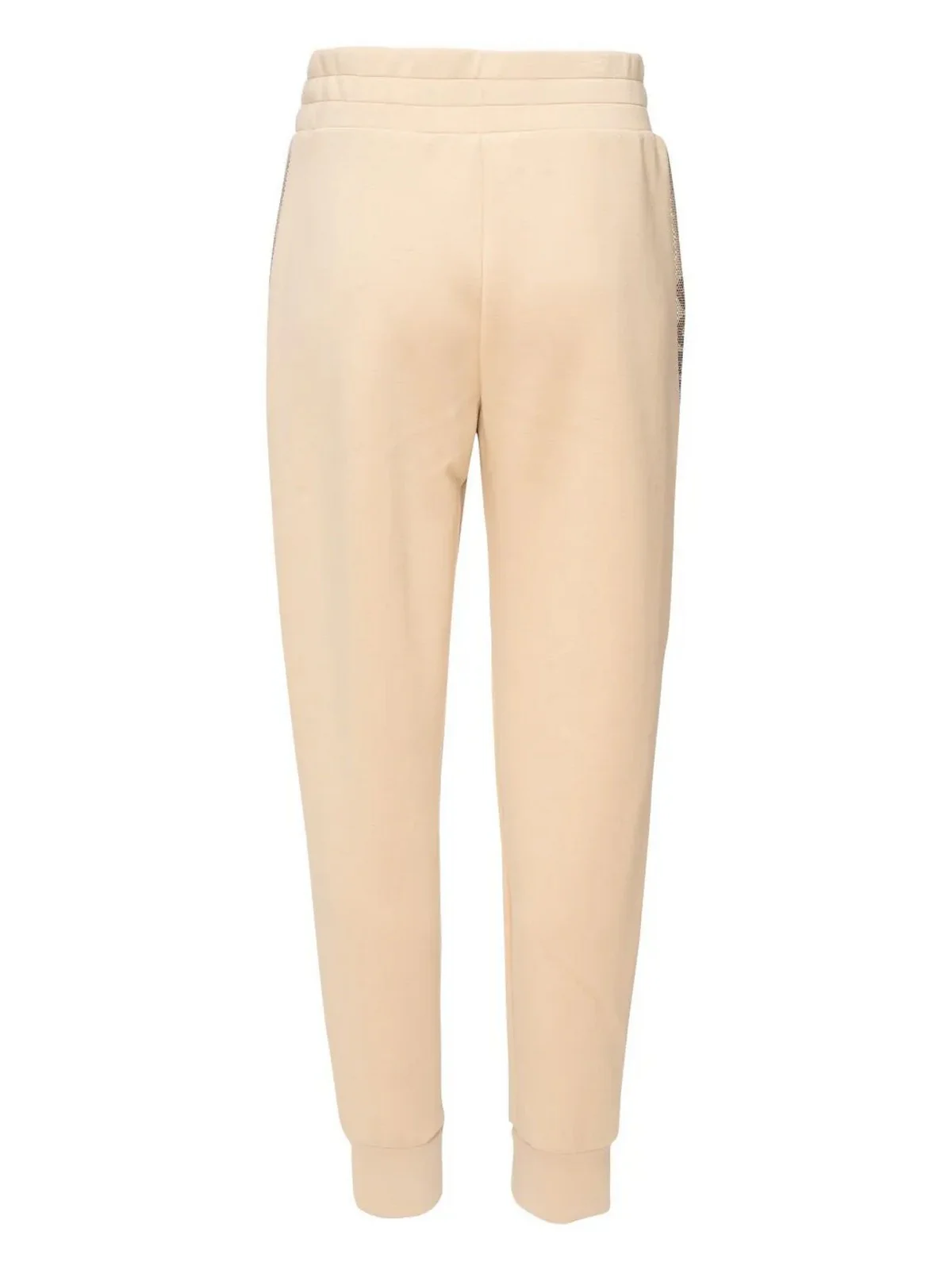 GUESS Pantalone Donna STUDS LOGO SWEATPANTS W4YB40 KBYE2 G1L7 Marrone - Image 3