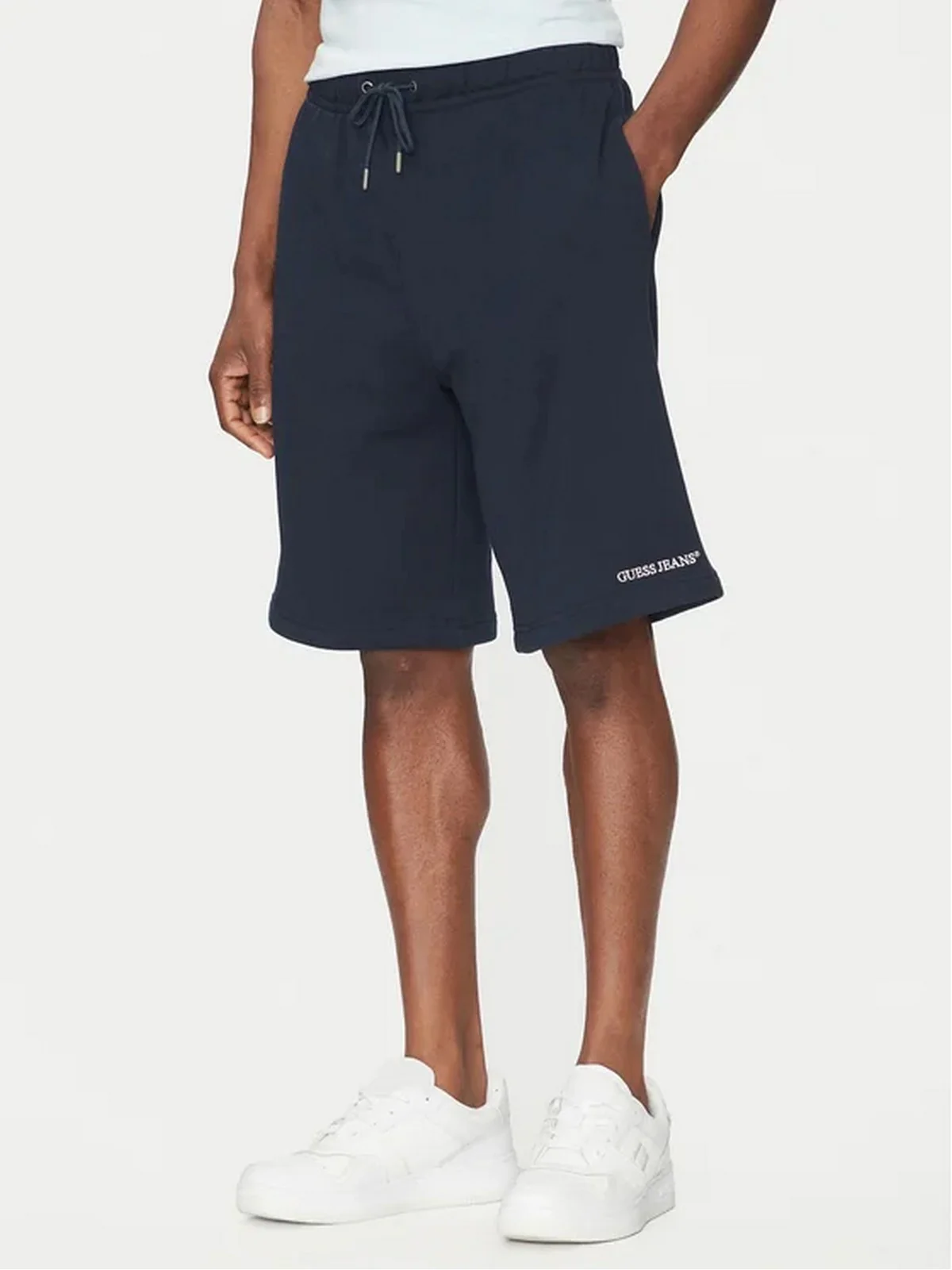 GUESS Pantalone Uomo GJ REG EMBRO SHORTS M5GD49 KCPR1 A71W DARING OCEAN - Image 2