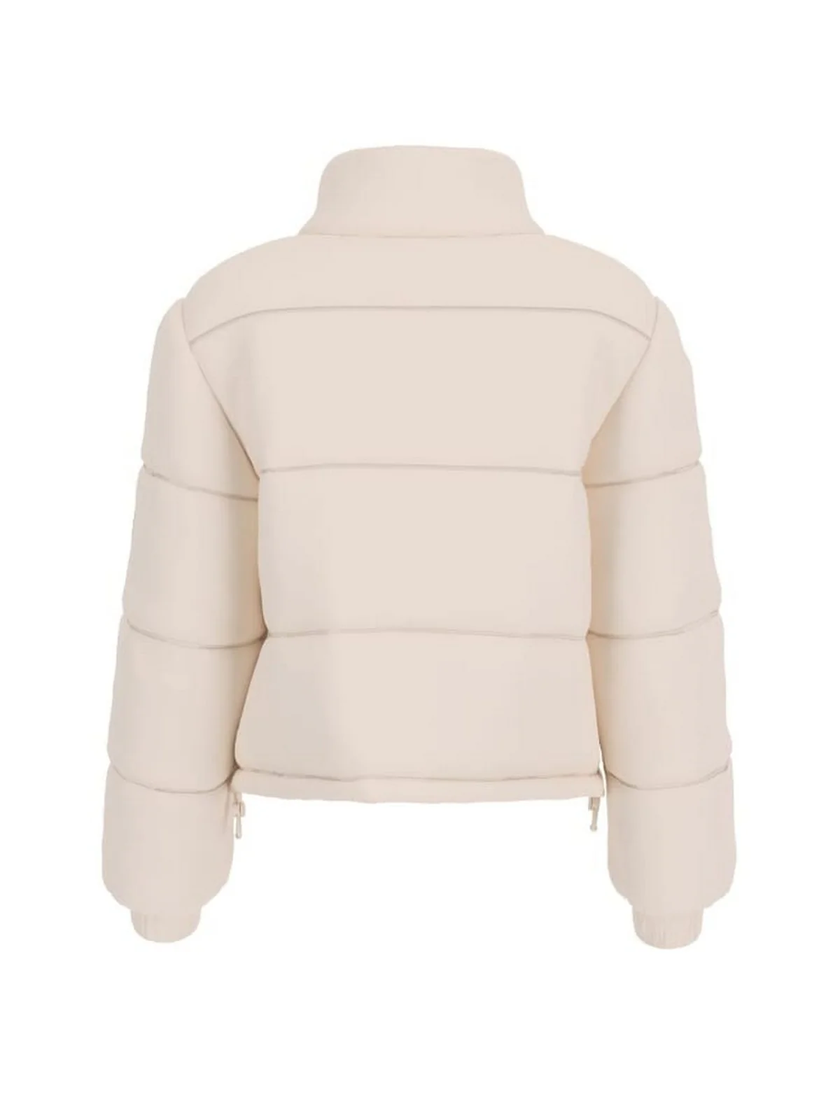 GUESS Piumino Donna GJ CROPPED PUFFER W4BL20 WGII2 G053 SANDY SHORE - Image 2