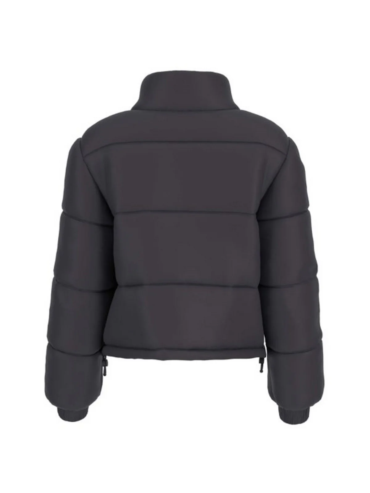 GUESS Piumino Donna GJ CROPPED PUFFER W4BL20 WGII2 JBLK Jet Black A996 - Image 2