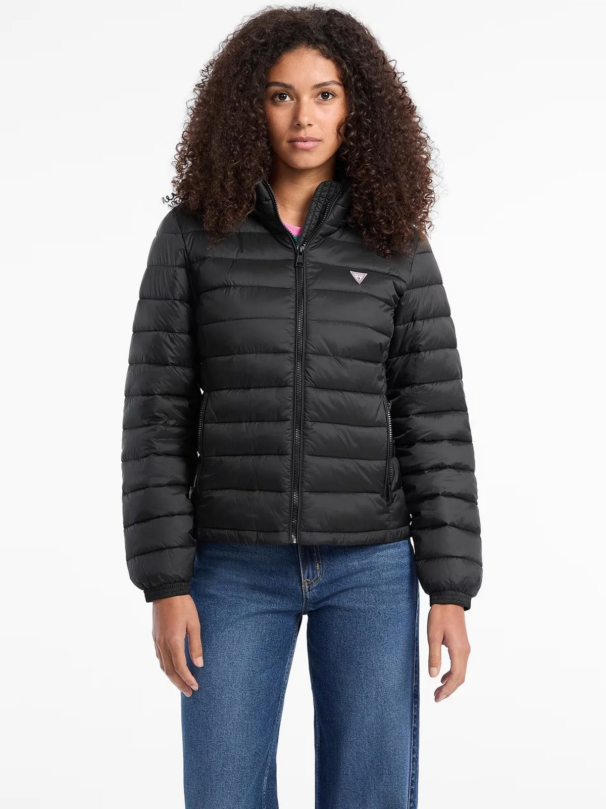 GUESS Piumino Donna GJ HOODED PUFFER W5RL99 WHAB2 JBLK Jet Black A996 - Image 8