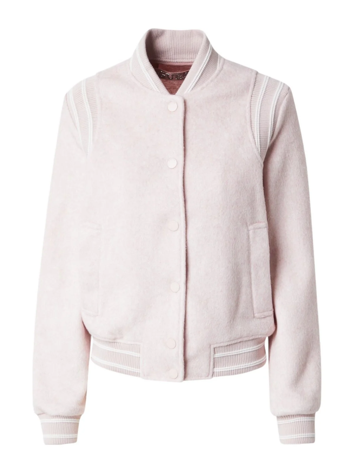 GUESS Piumino Donna GLORIA LOGO BOMBER W4RL45 WFWS2 PSDM Rosa