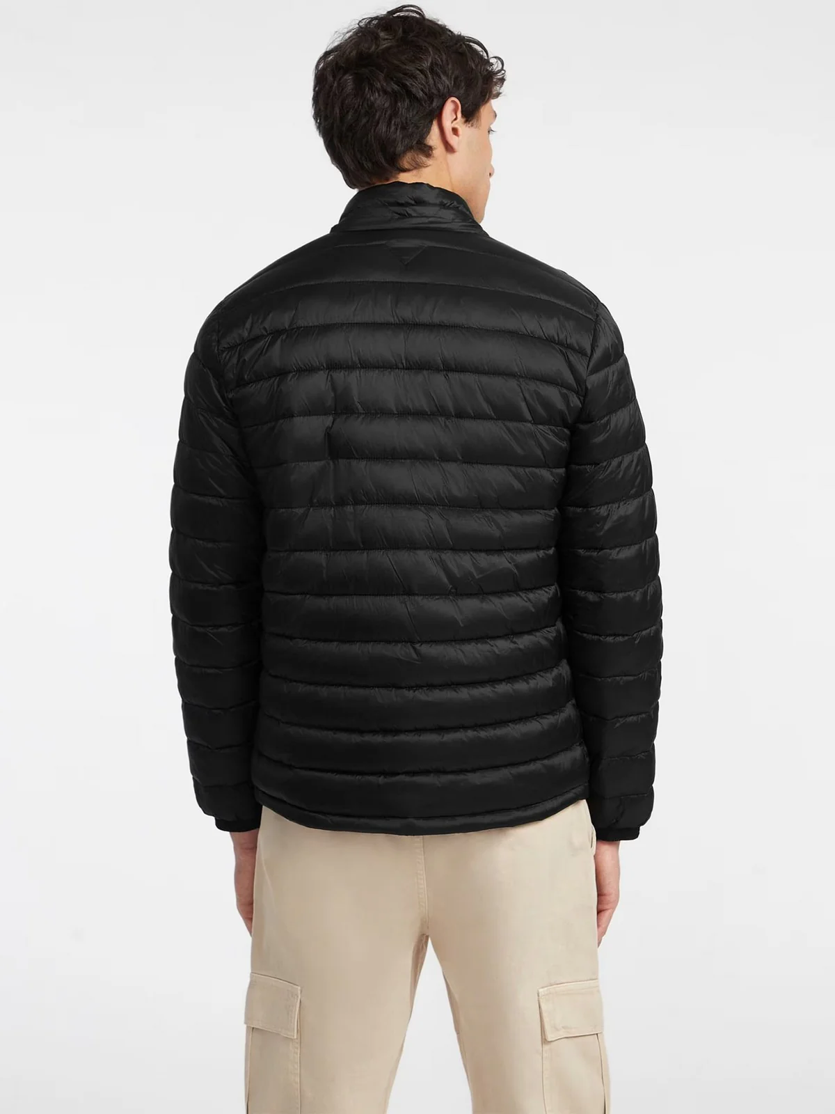 GUESS Piumino Uomo GJ HOODED PUFFER M4YL99 WG922 JBLK Nero - Image 6