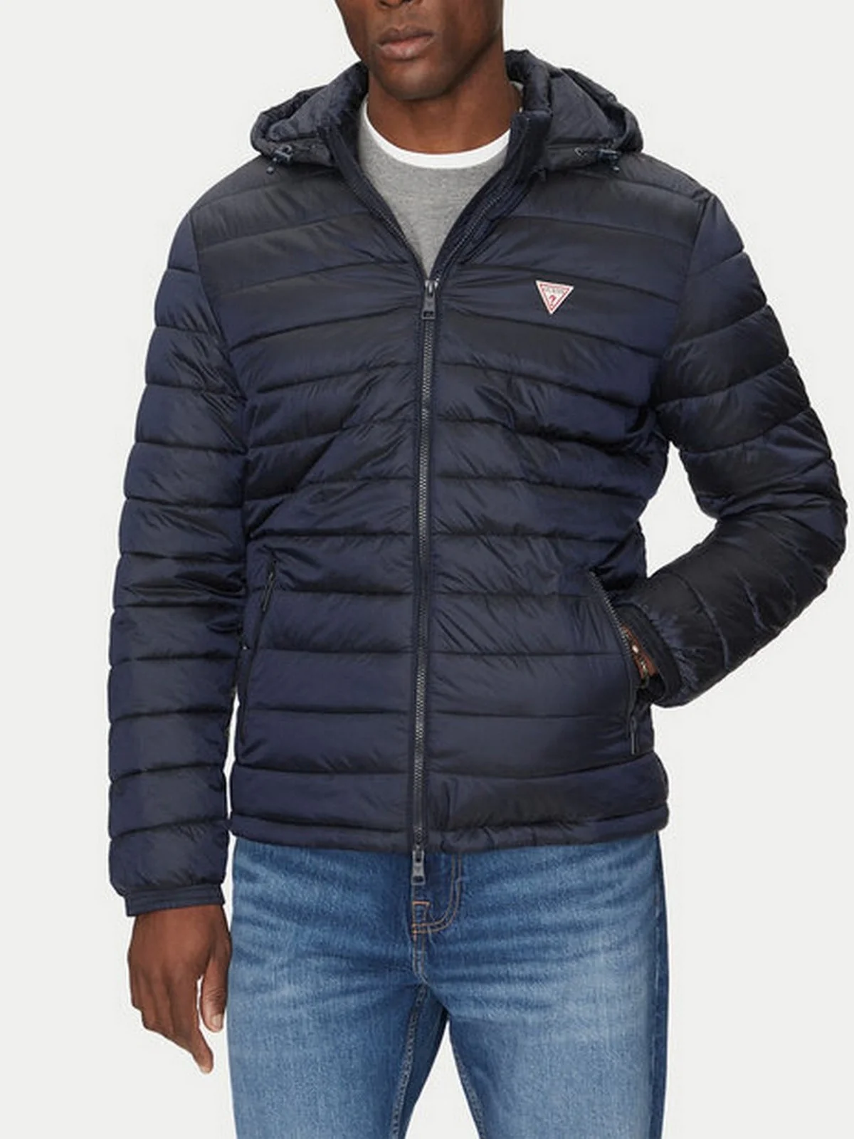 GUESS Piumino Uomo GJ HOODED PUFFER M5RL99 WHAB2 A71W DARING OCEAN - Image 2