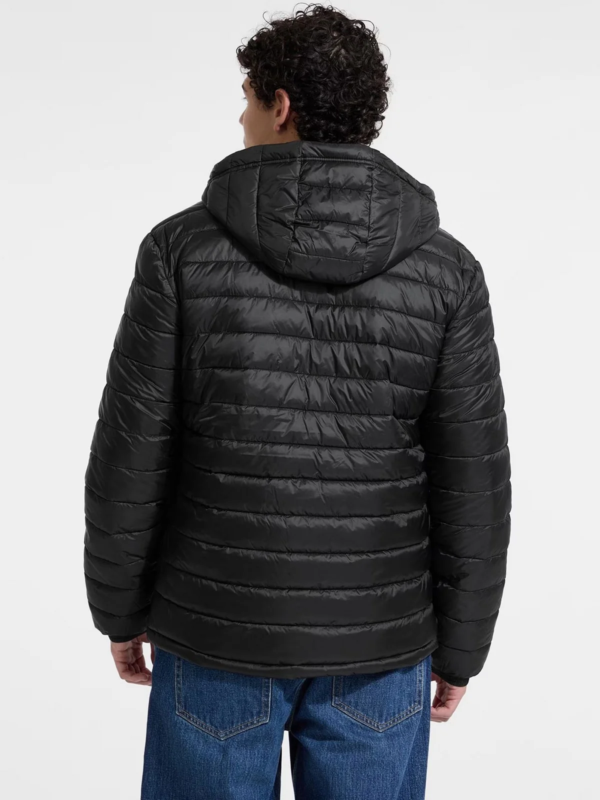 GUESS Piumino Uomo GJ HOODED PUFFER M5RL99 WHAB2 JBLK Jet Black A996 - Image 3