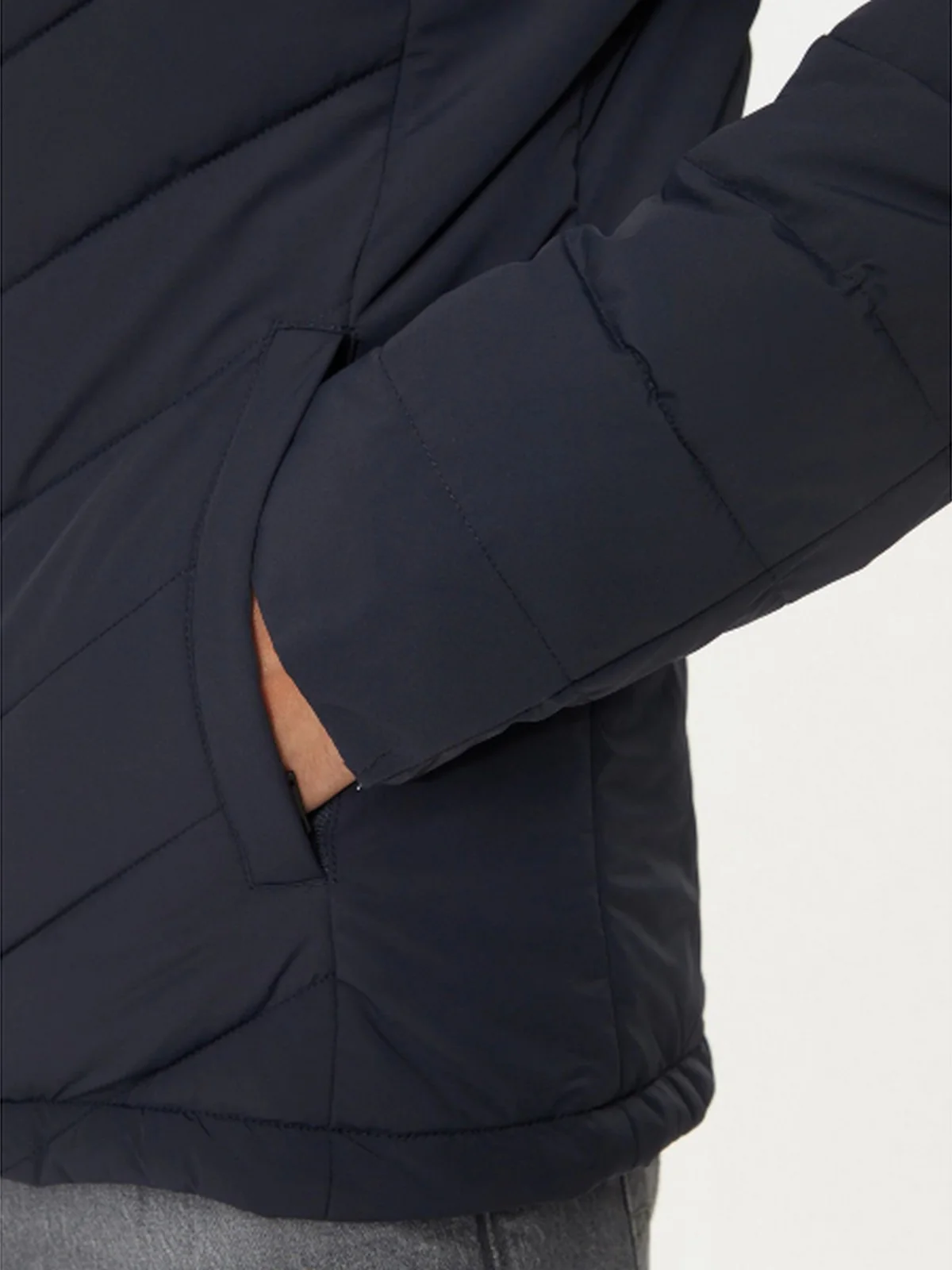 GUESS Piumino Uomo Stretch Nylon Padded M4YL05 WG9O2 G7V2 SMART BLUE - Image 6