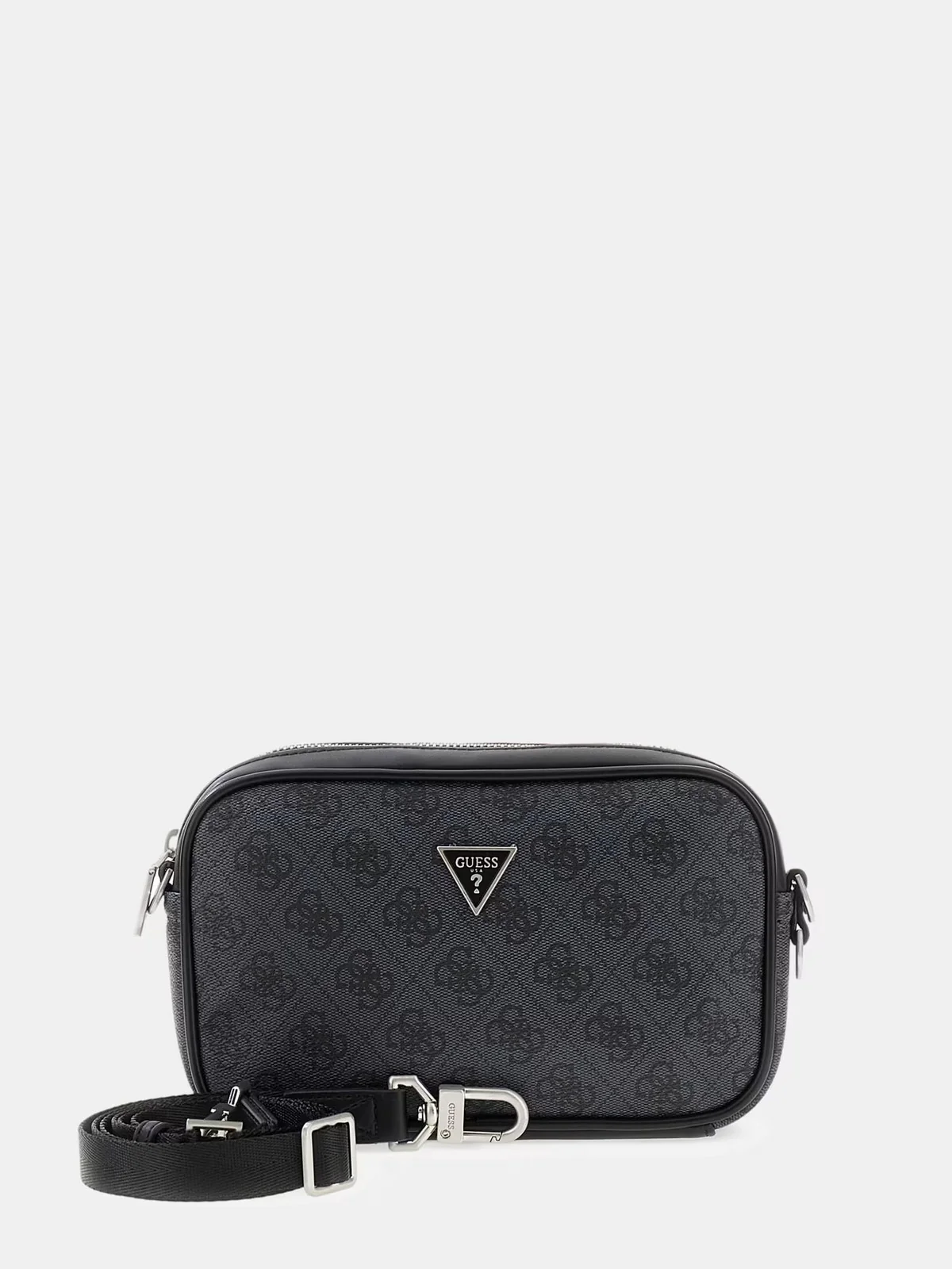 GUESS Pochette Uomo MILANO CAMERA BAG S HMMILO P6150 BLA BLACK - Image 3