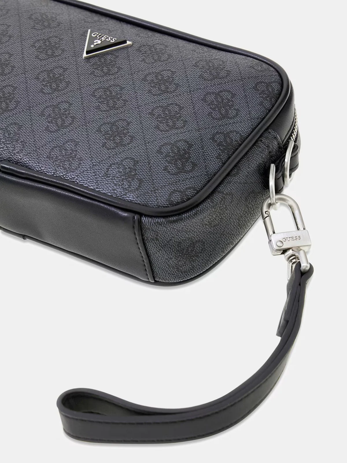 GUESS Pochette Uomo MILANO CAMERA BAG S HMMILO P6150 BLA BLACK - Image 4