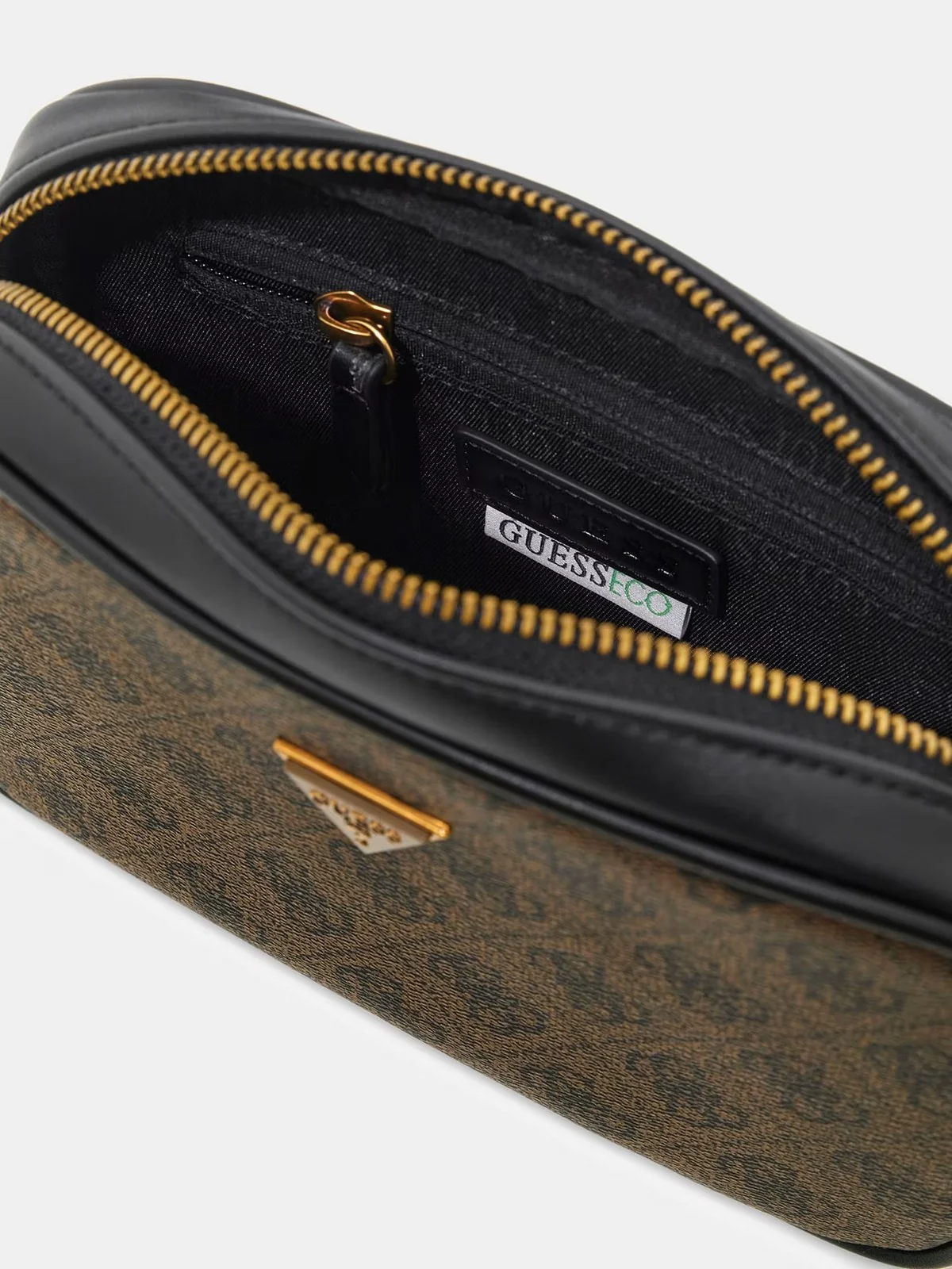 GUESS Pochette Uomo MILANO CAMERA BAG S HMMILO P6150 COF COFFEE - Image 4
