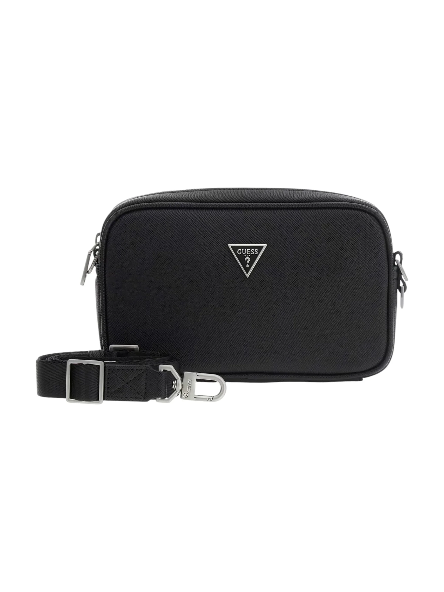 GUESS Pochette Uomo MILANO CAMERA BAG S HMMISA P6150 BLA BLACK - Image 2