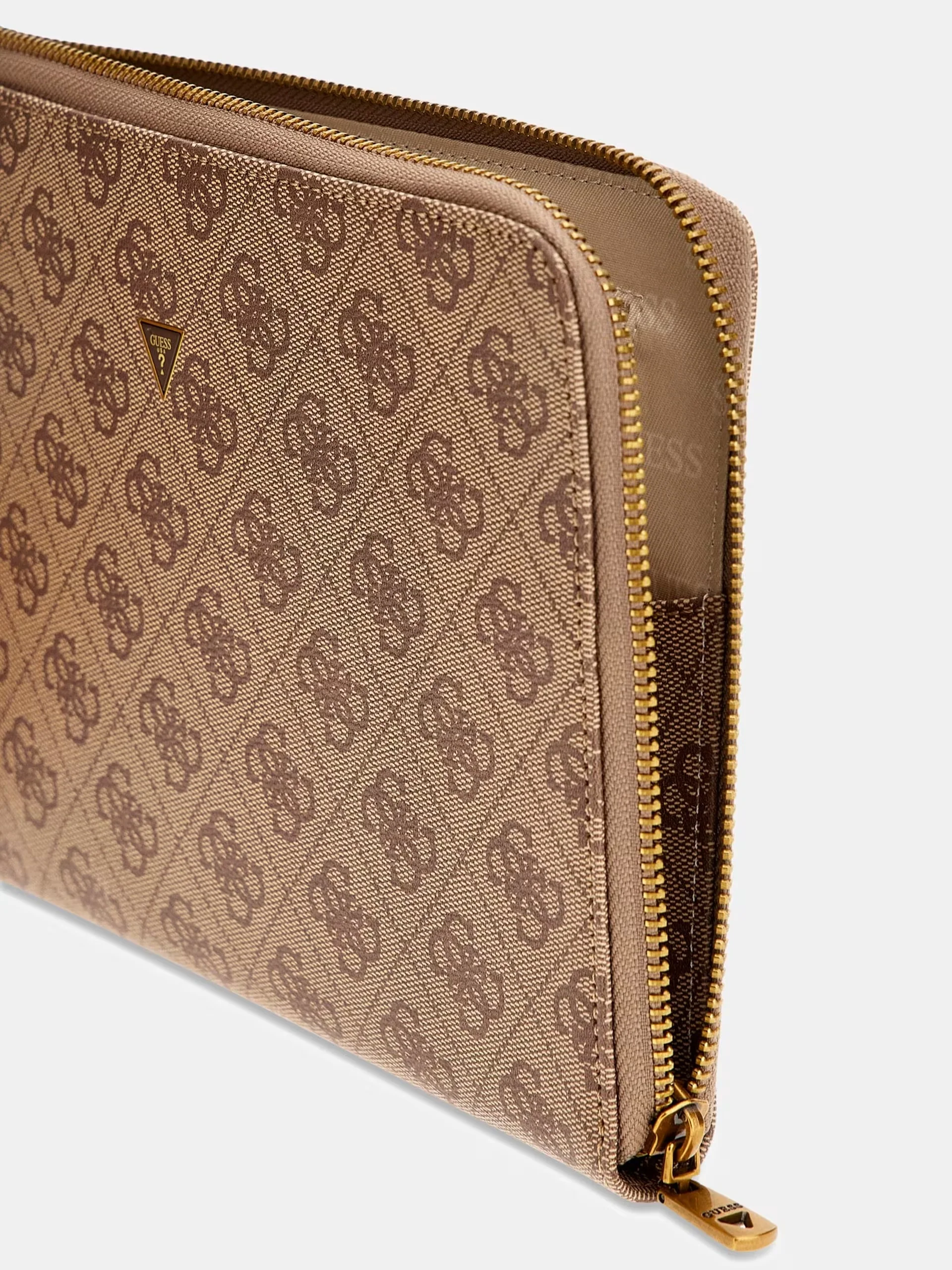 GUESS Pochette Uomo MILANO CLUTCH M PMBALO P5235 BBO BEIGE/BROWN - Image 3