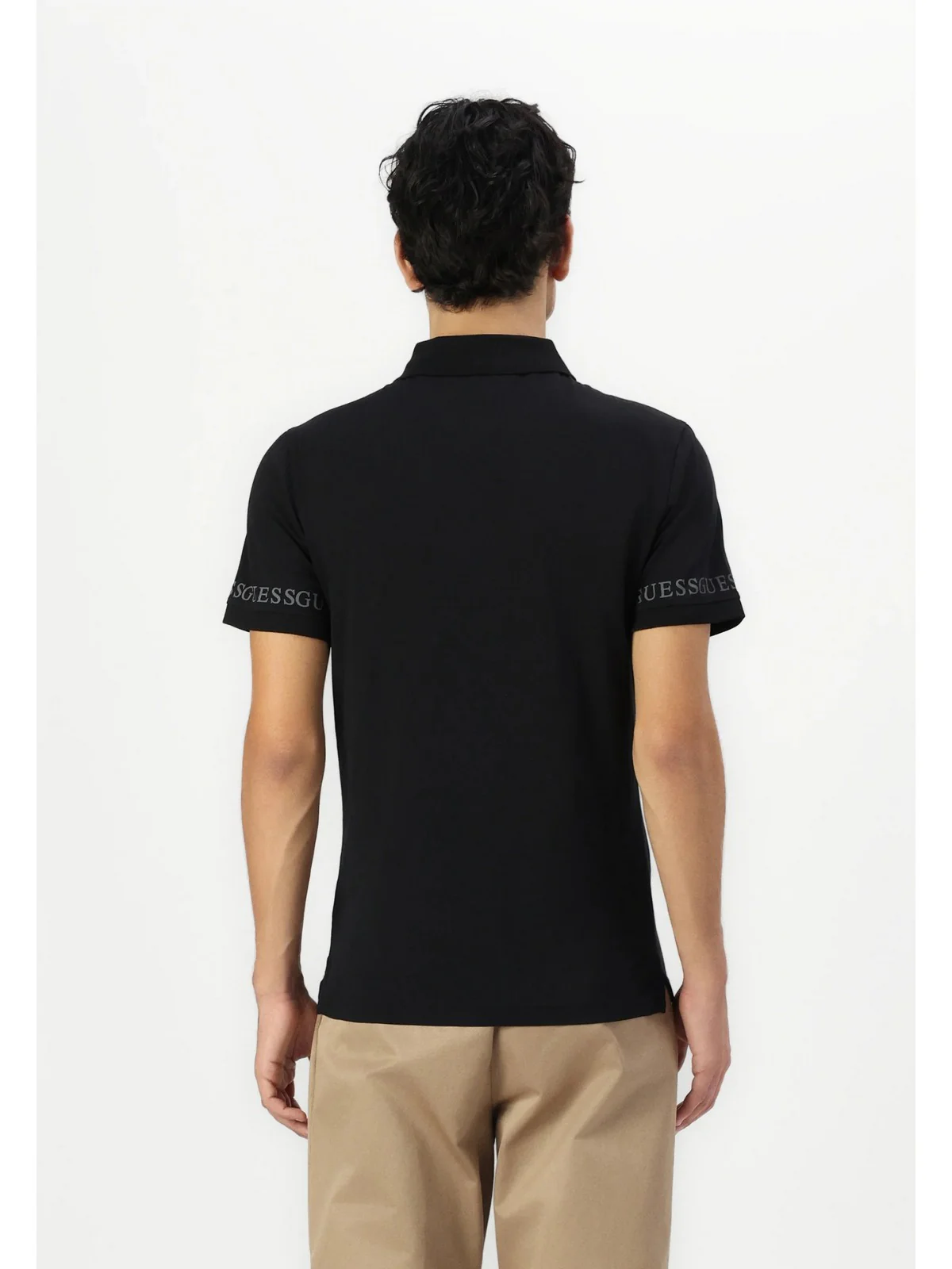 GUESS Polo Uomo NOLAN SS POLO M5RP66 J1314 JBLK Jet Black A996 - Image 3