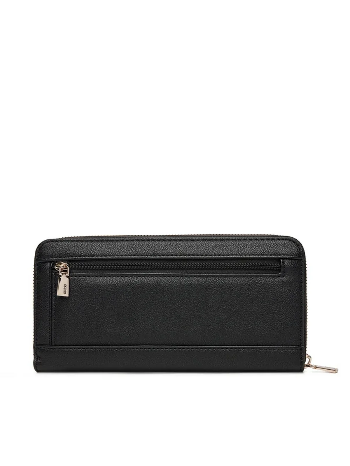 GUESS Portafoglio Donna ANADELA SLG LARGE ZIP AROUND SWBG96 33146 BLA Nero - Image 2