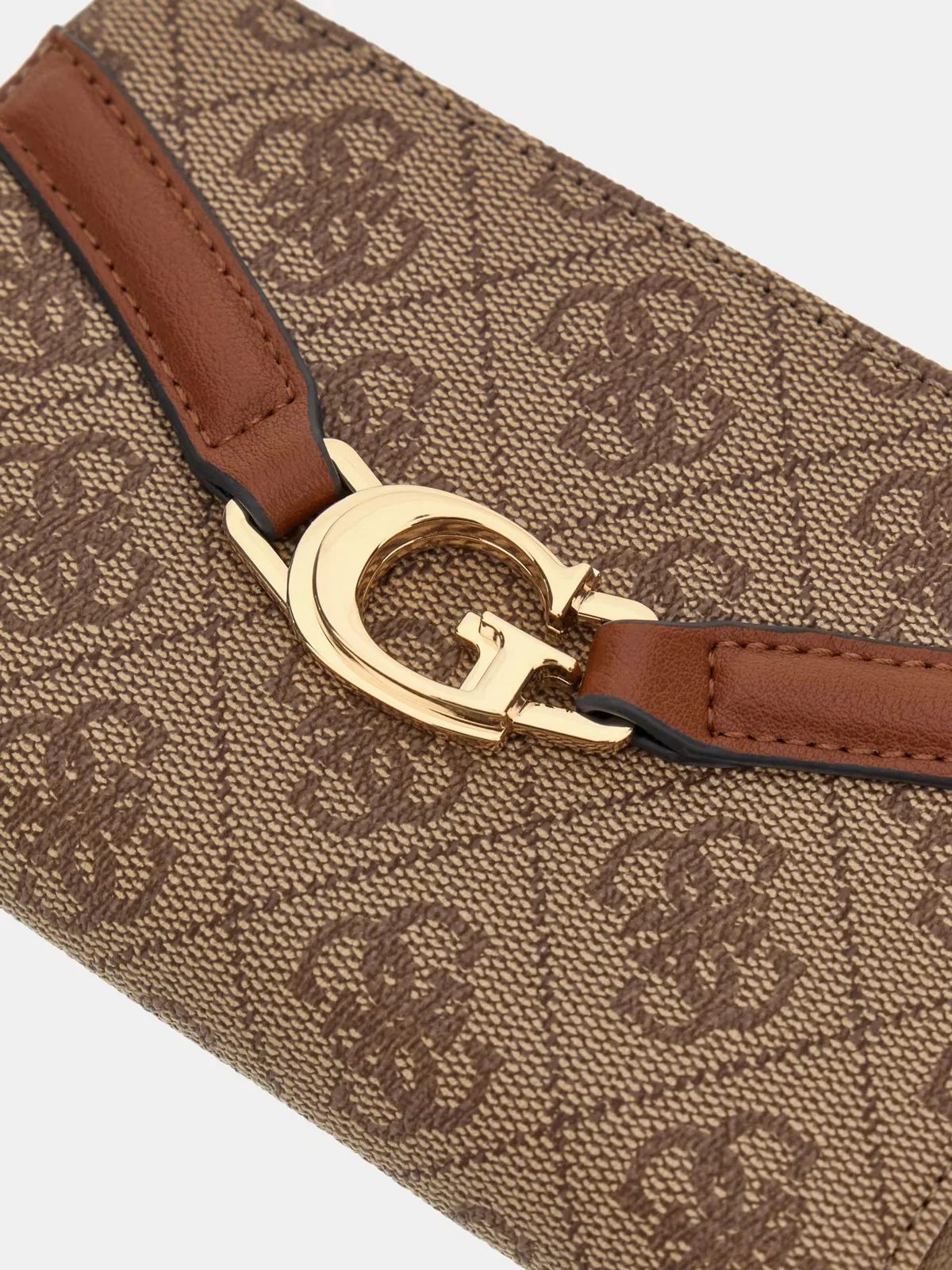 GUESS Portafoglio Donna DEA SLG MEDIUM ZIP AROUND SWSG79 93140 LTL LATTE LOGO - Image 3