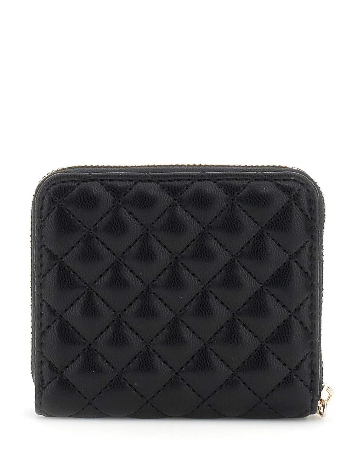 GUESS Portafoglio Donna ECO RIANEE SLG SMALL ZIP AROUD SWQG95 41137 BLA Nero - Image 2