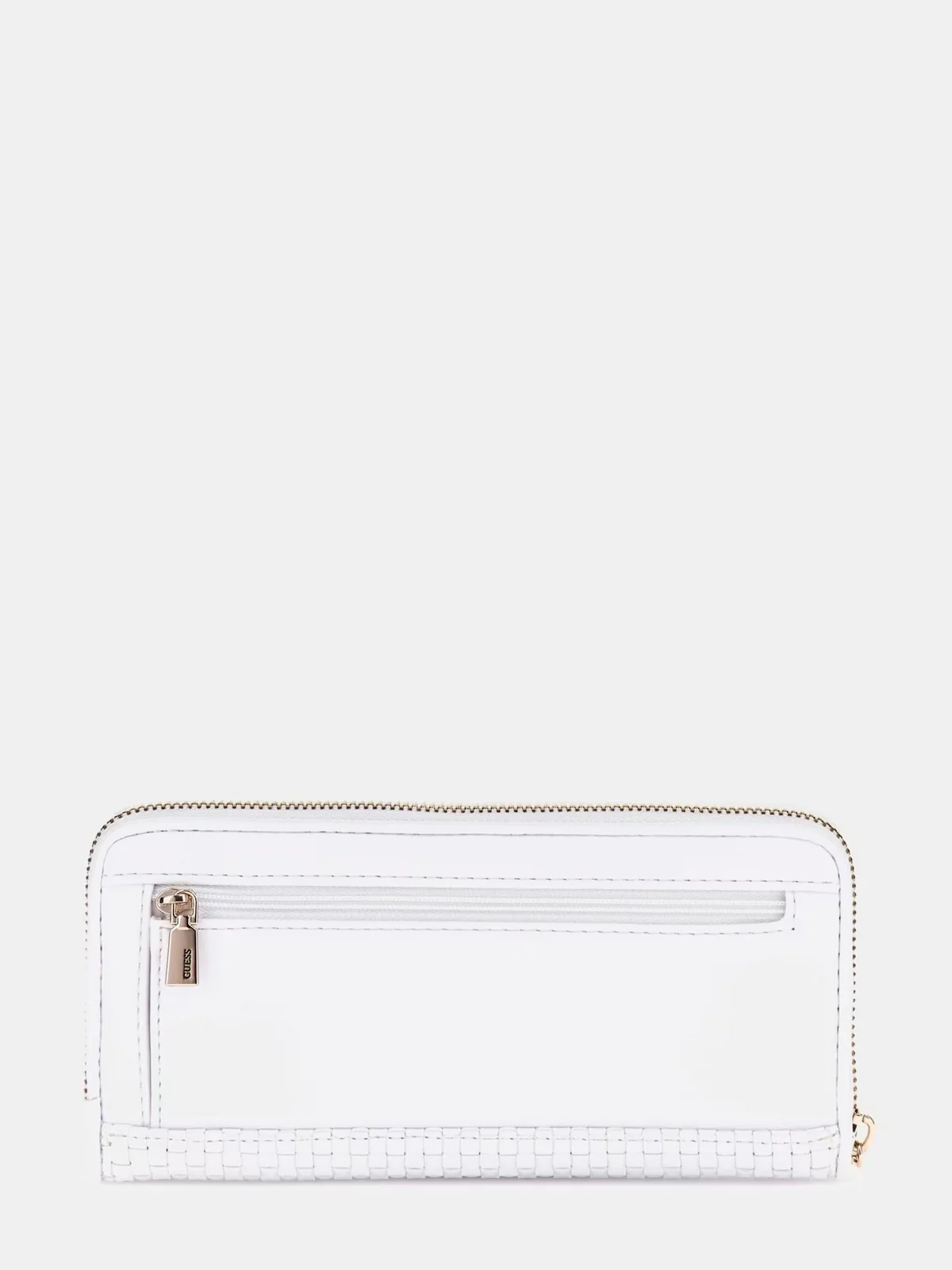 GUESS Portafoglio Donna Etel Slg Large Zip A SWWG92 19460 WHI Bianco - Image 2