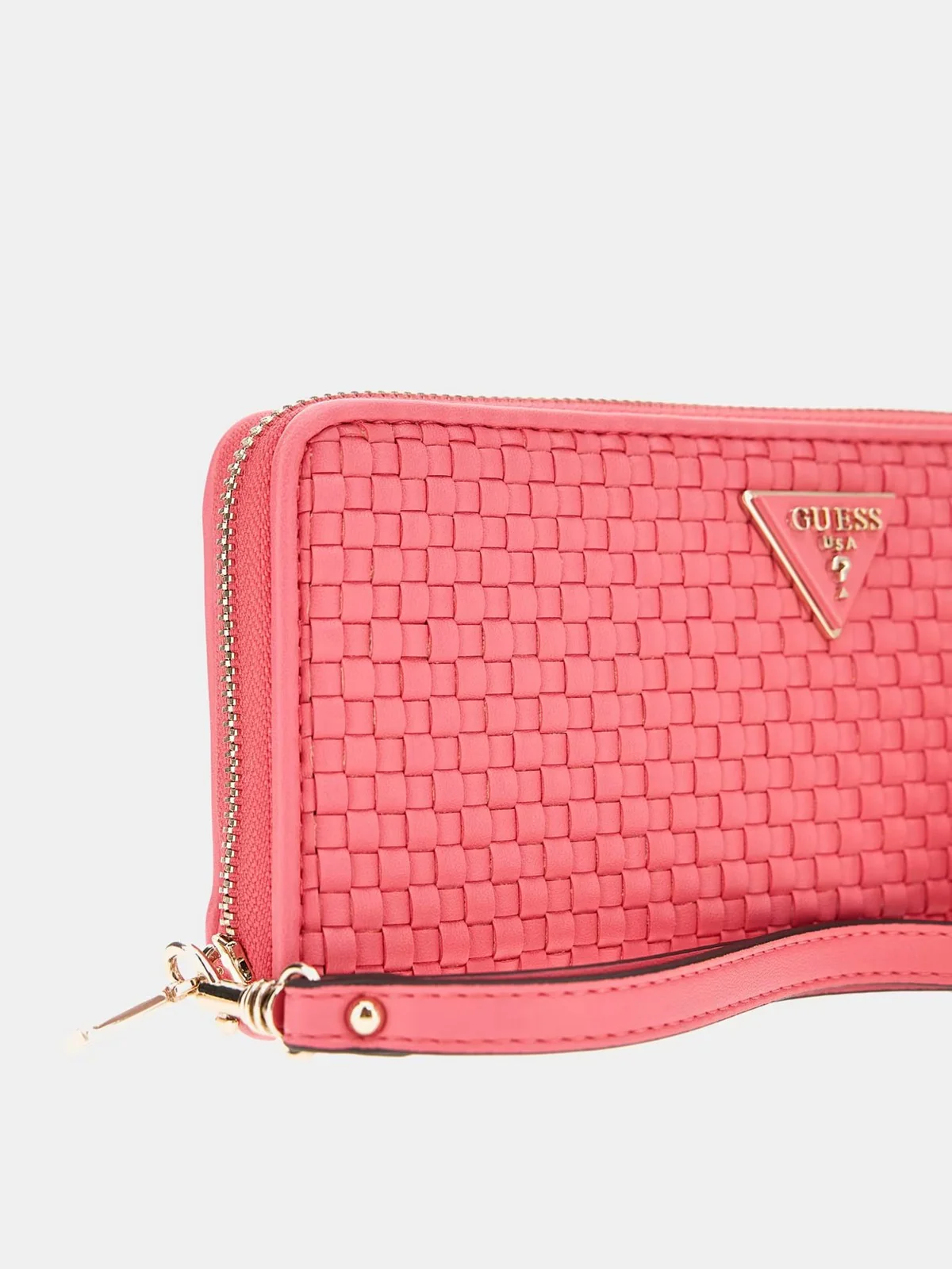 GUESS Portafoglio Donna Etel Slg Large Zip A SWWW92 19460 WAT Rosa - Image 4