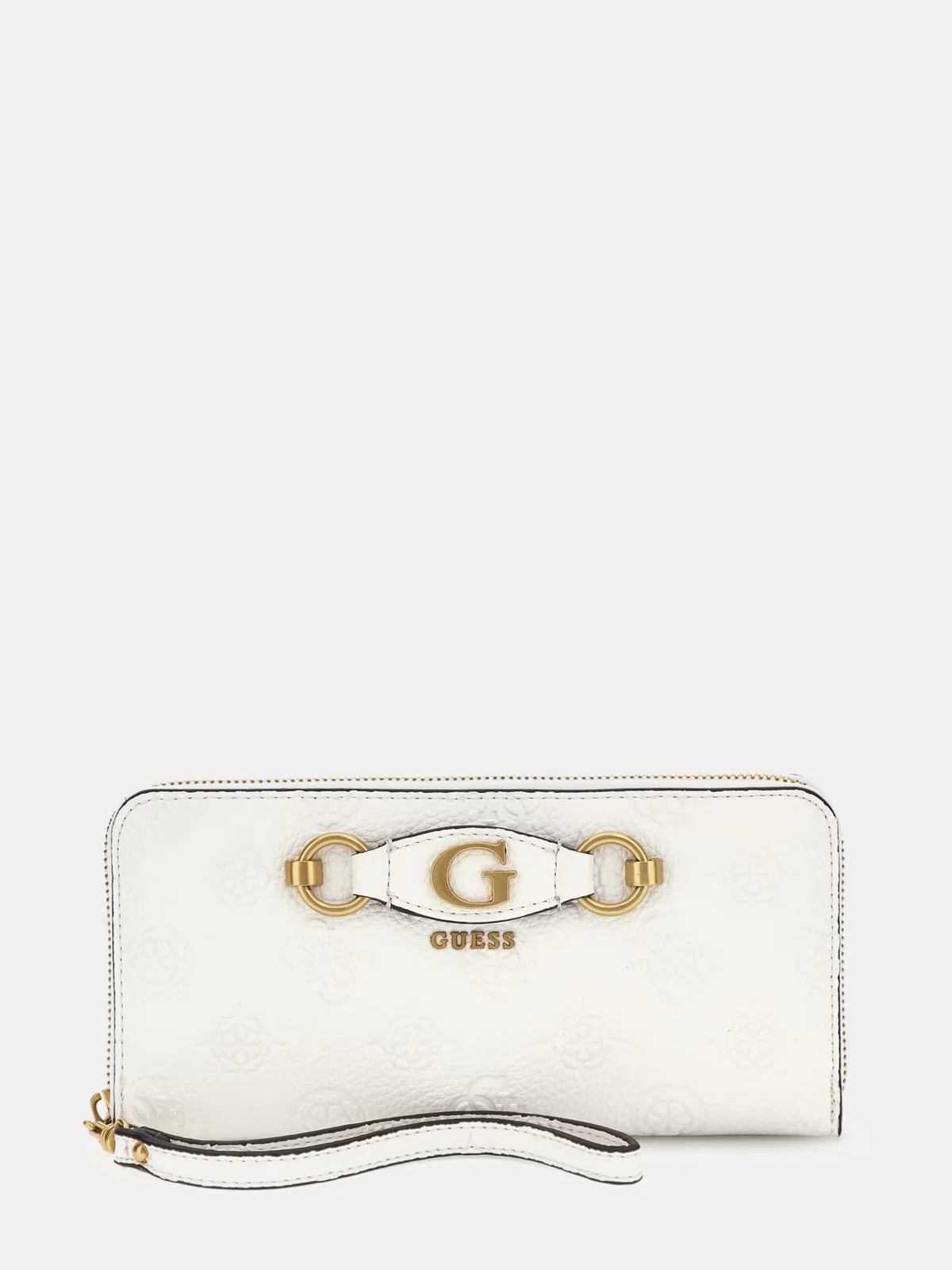 GUESS Portafoglio Donna G James Logo SWPD92 09460 STL Bianco - Image 2