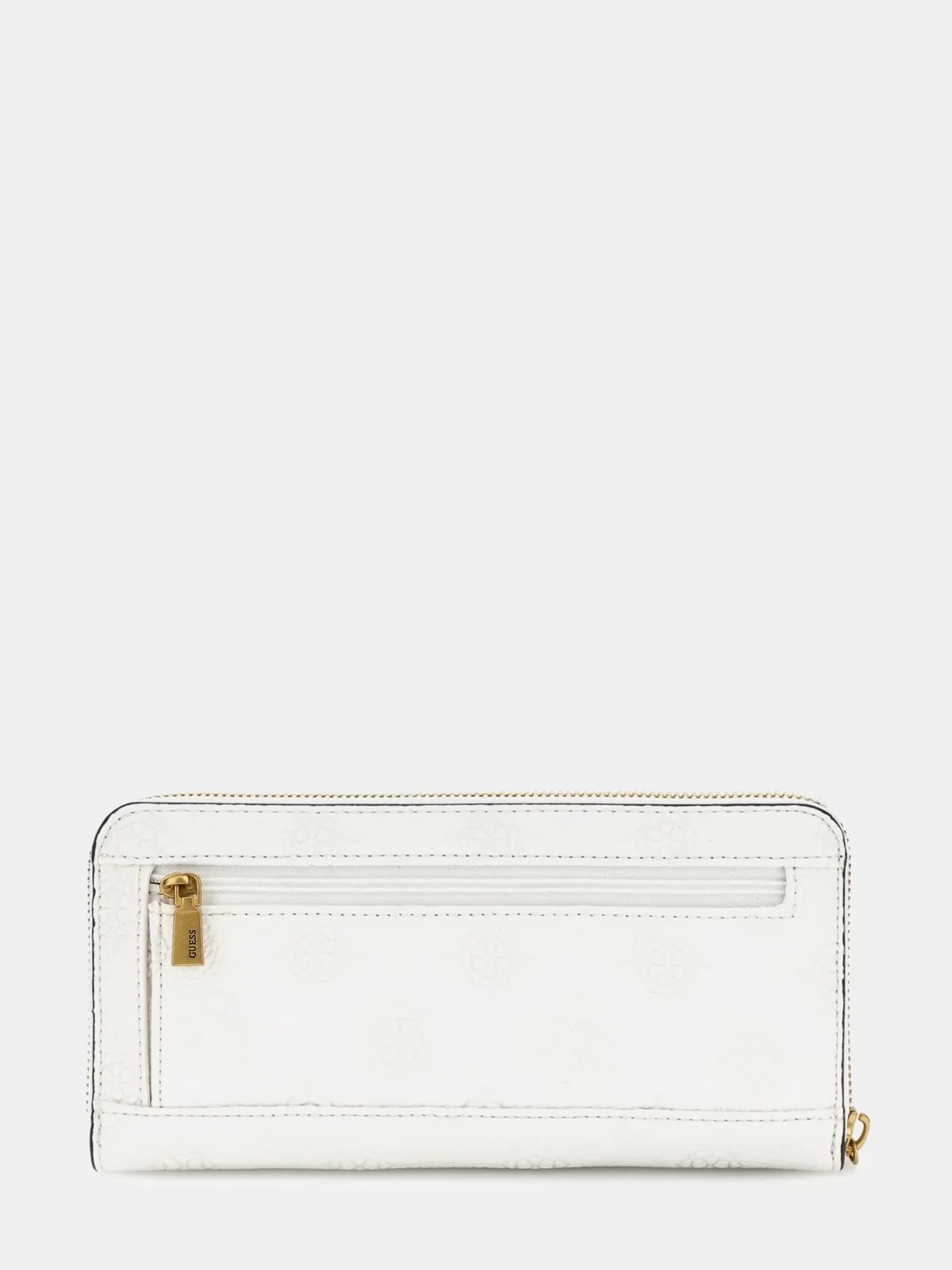 GUESS Portafoglio Donna G James Logo SWPD92 09460 STL Bianco - Image 3