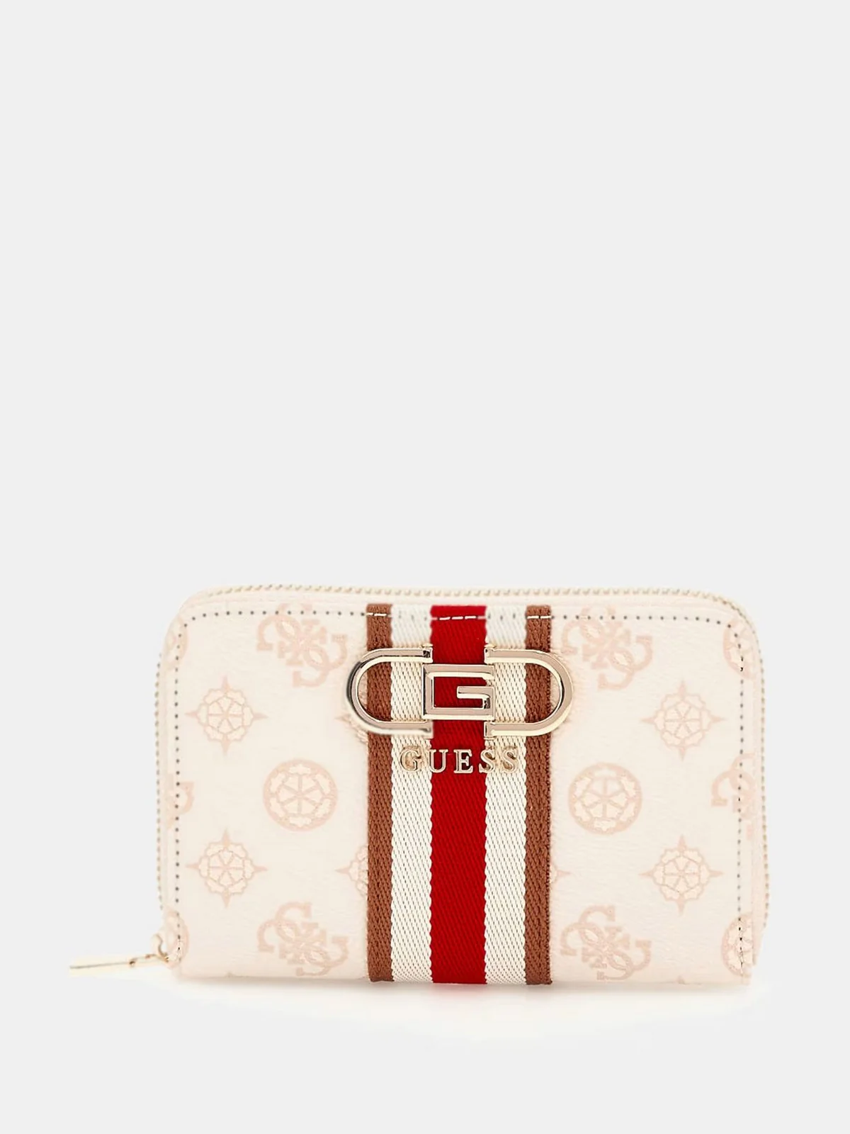 GUESS Portafoglio Donna Gianessa Slg Large Z SWPG93 07400 CRG Beige - Image 2