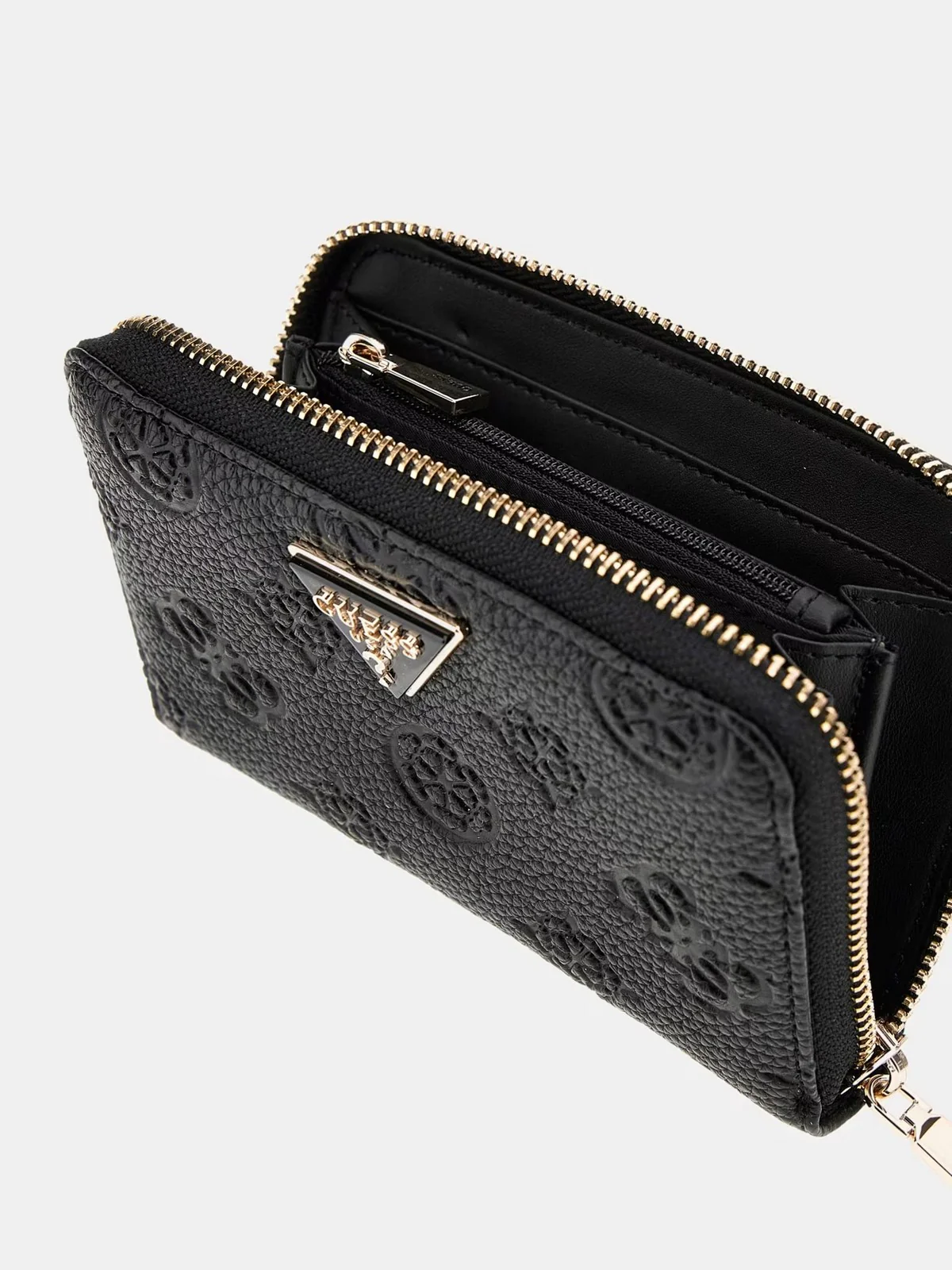 GUESS Portafoglio Donna Gianessa Slg Large Z SWPG93 49140 BLA Nero - Image 3