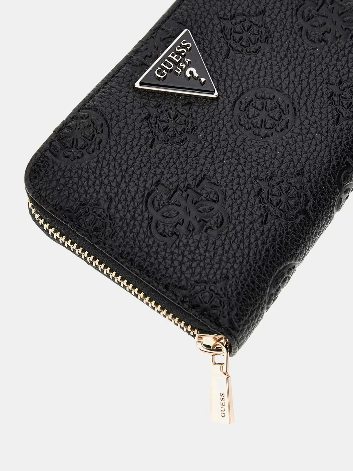 GUESS Portafoglio Donna Gianessa Slg Large Z SWPG93 49140 BLA Nero - Image 4