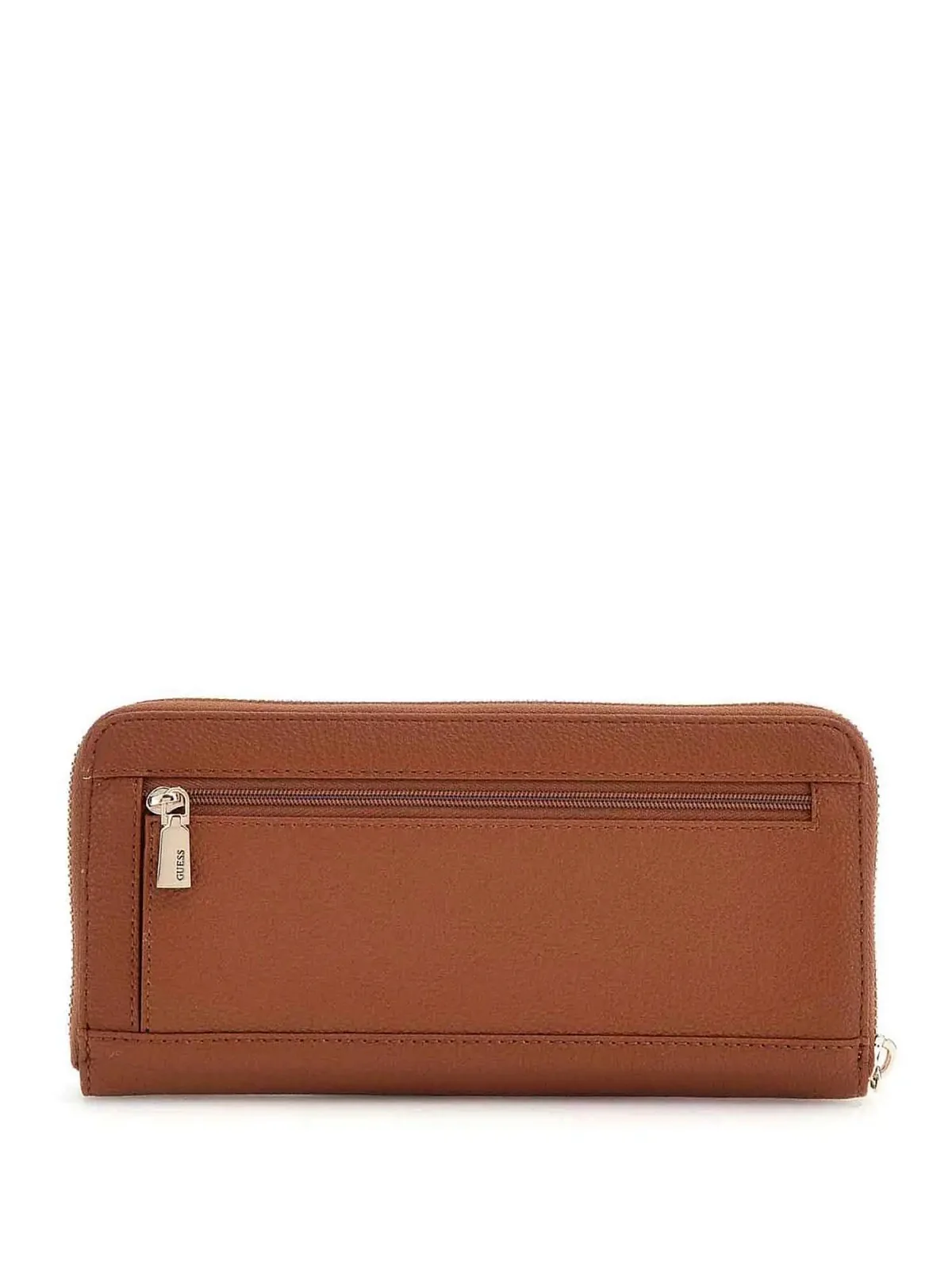 GUESS Portafoglio Donna GREGORIA SLG LARGE ZIP AROUND SWBG85 46146 COG COGNAC - Image 3