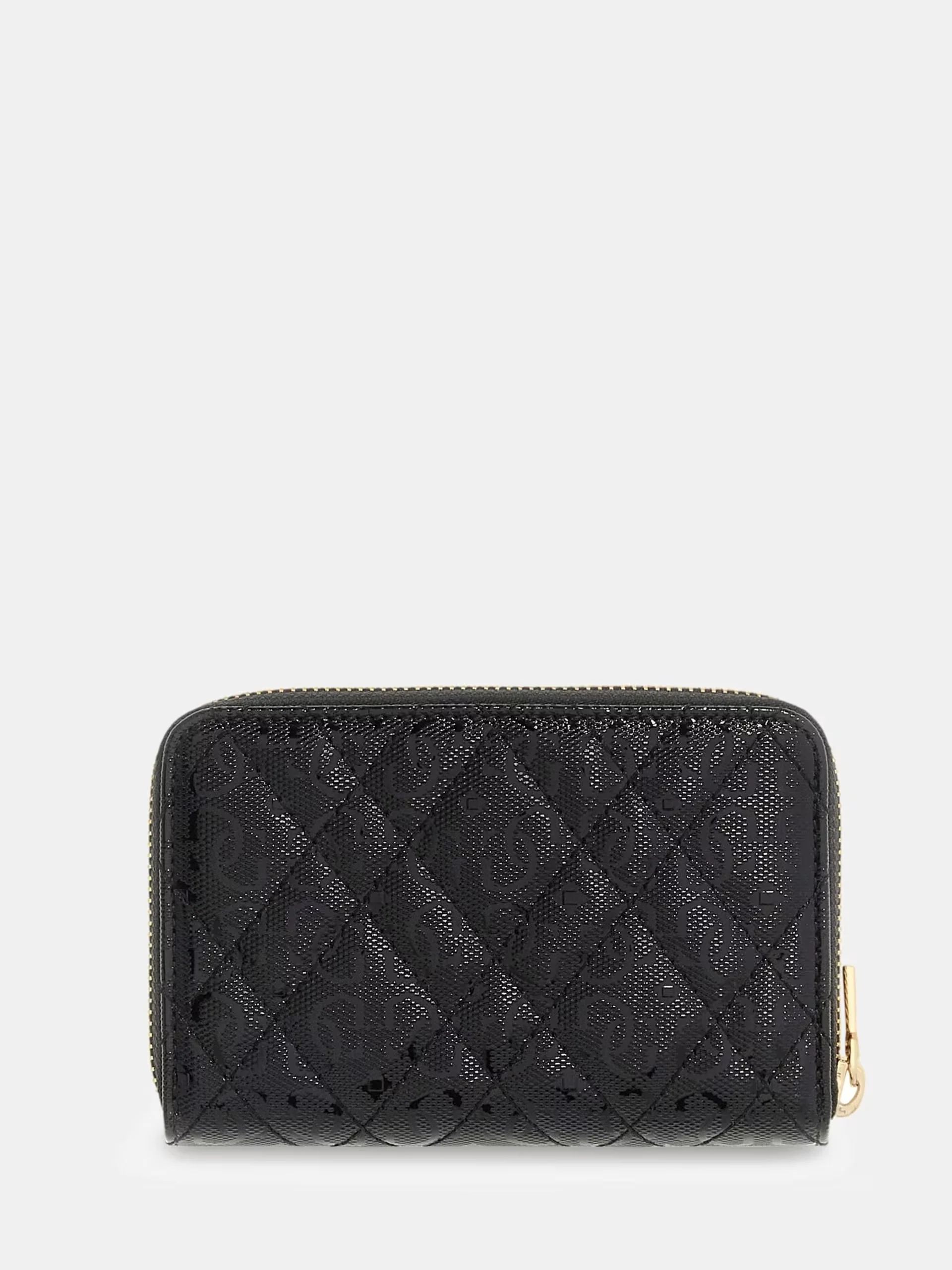 GUESS Portafoglio Donna ISEMAY SLG MEDIUM ZIP AROUND SWGG96 28140 BLA BLACK - Image 2