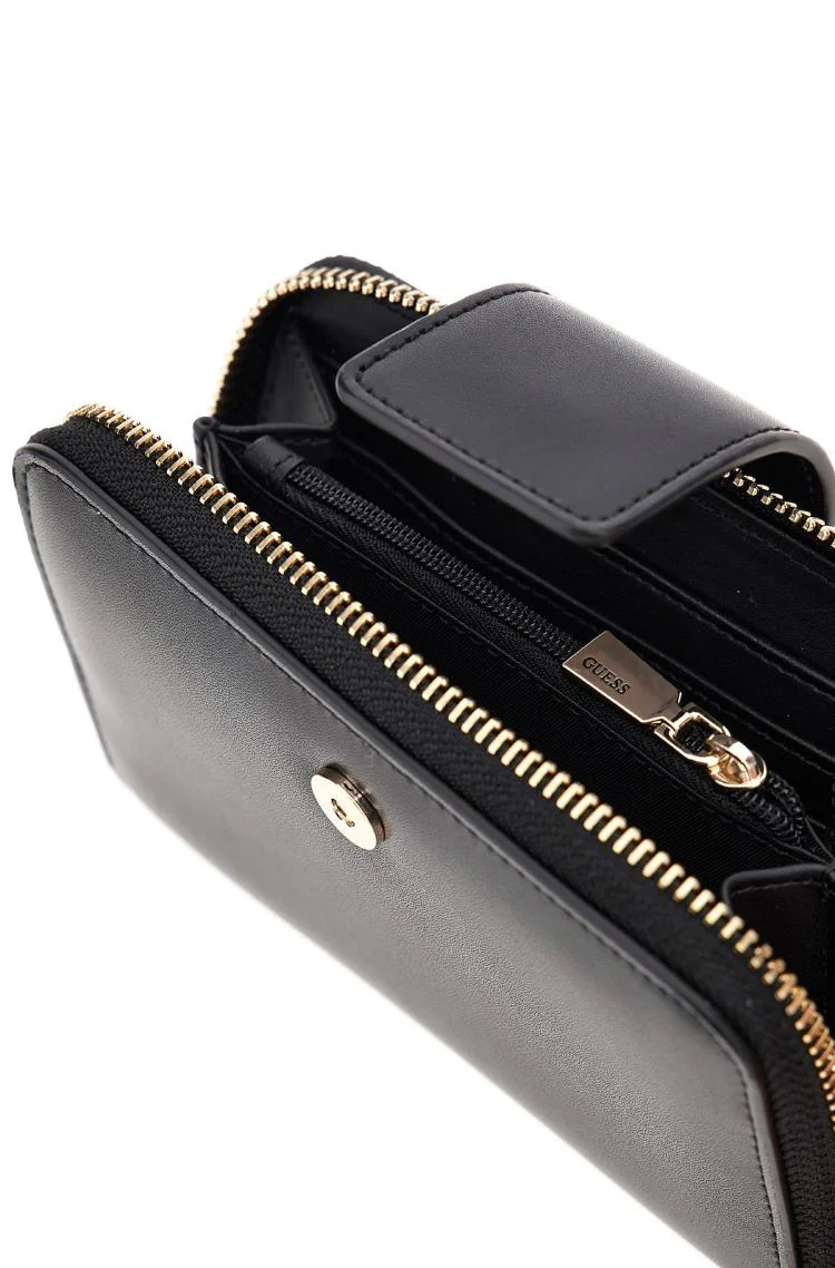 GUESS Portafoglio Donna JANE SLG MEDIUM ZIP AROUND SWVG98 91140 BLA BLACK - Image 2
