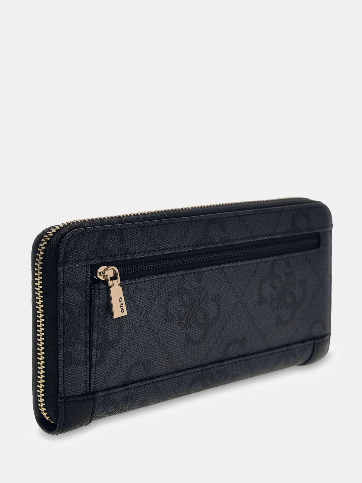 GUESS Portafoglio Donna KARNILLA LOGO SLG LRG ZIP ARND SWOS99 01146 CLO COAL LOGO - Image 3