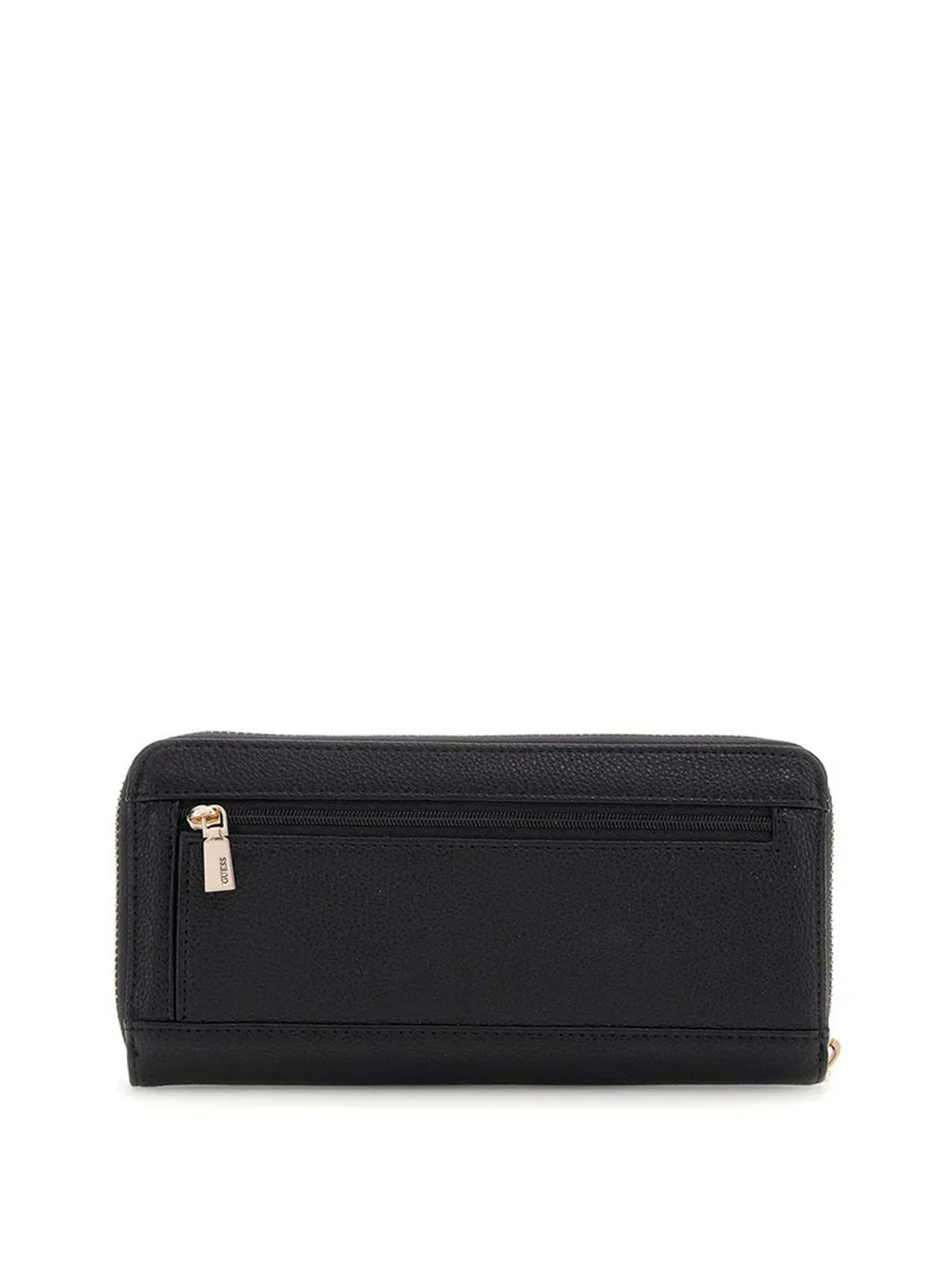 GUESS Portafoglio Donna LAUREL II SLG LARGE ZIP AROUND SWBG74 59146 BLA BLACK - Image 2