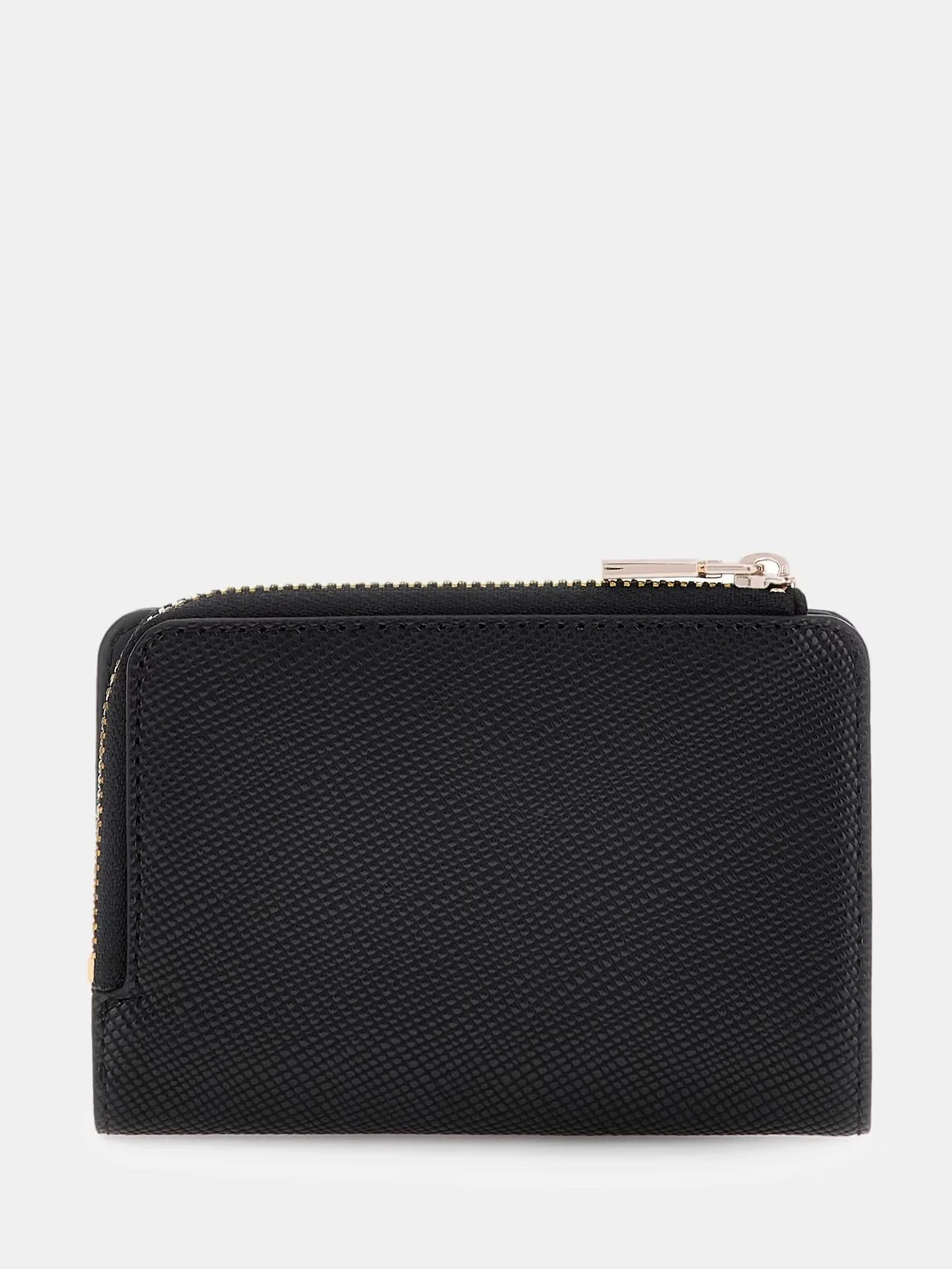 GUESS Portafoglio Donna LAUREL II SLG ZIP ARND CRD CSE SWZG74 59156 BLA BLACK - Image 2