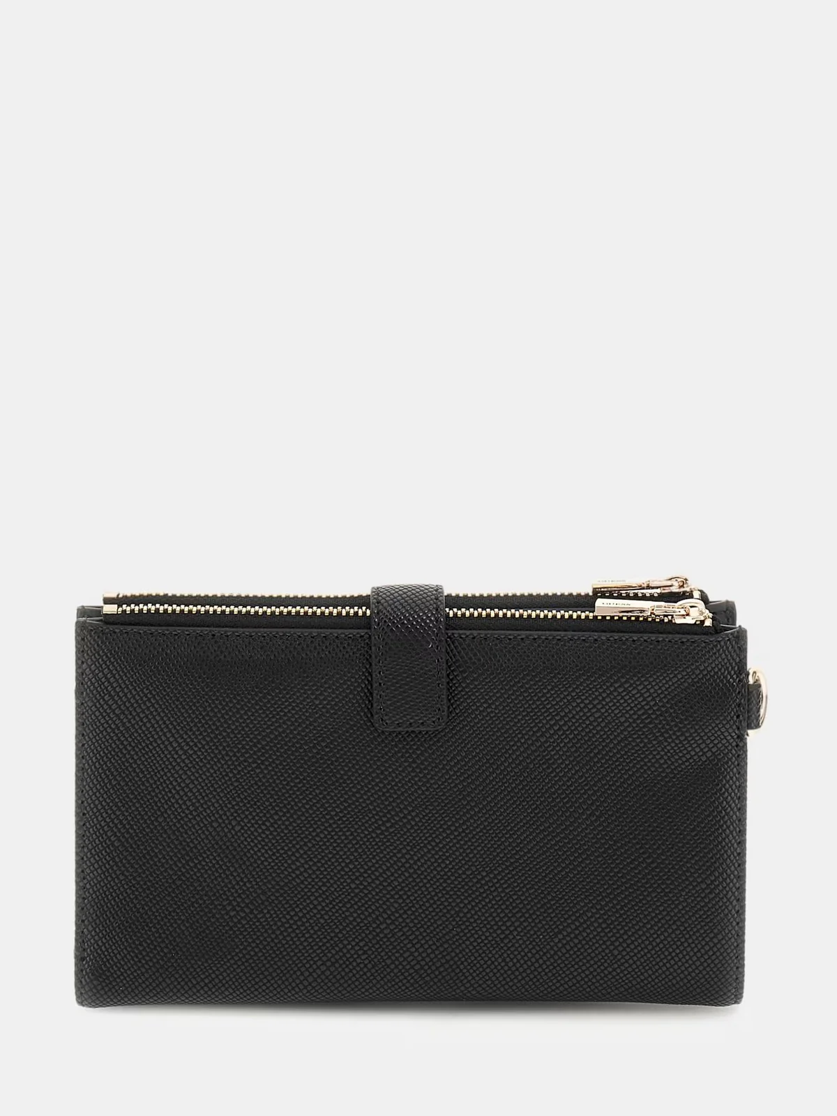GUESS Portafoglio Donna LAUREL SLG DBL ZIP ORGANIZER SWZG85 00157 BLA Nero - Image 2