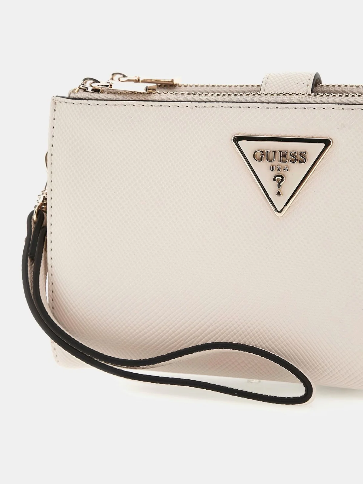 GUESS Portafoglio Donna LAUREL SLG DBL ZIP ORGANIZER SWZG85 00157 BON Beige - Image 4