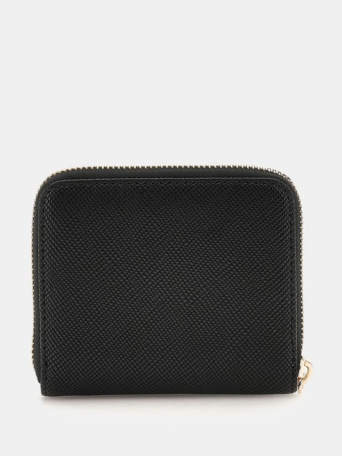 GUESS Portafoglio Donna LAUREL SLG SMALL ZIP AROUND SWZG85 00137 BLA Nero - Image 2